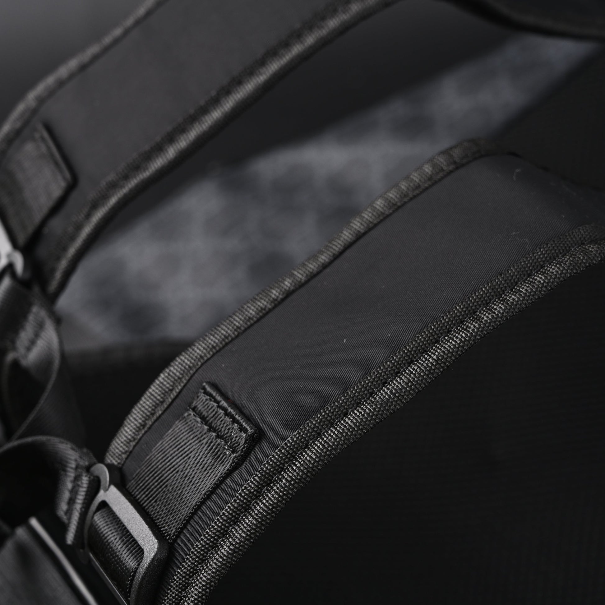 Gucci GG Supreme Monogram Backpack with Web Stripe