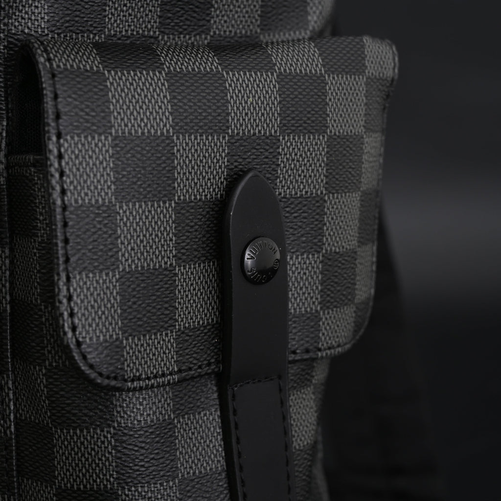 Louis Vuitton Michael Backpack in Damier Graphite Canvas