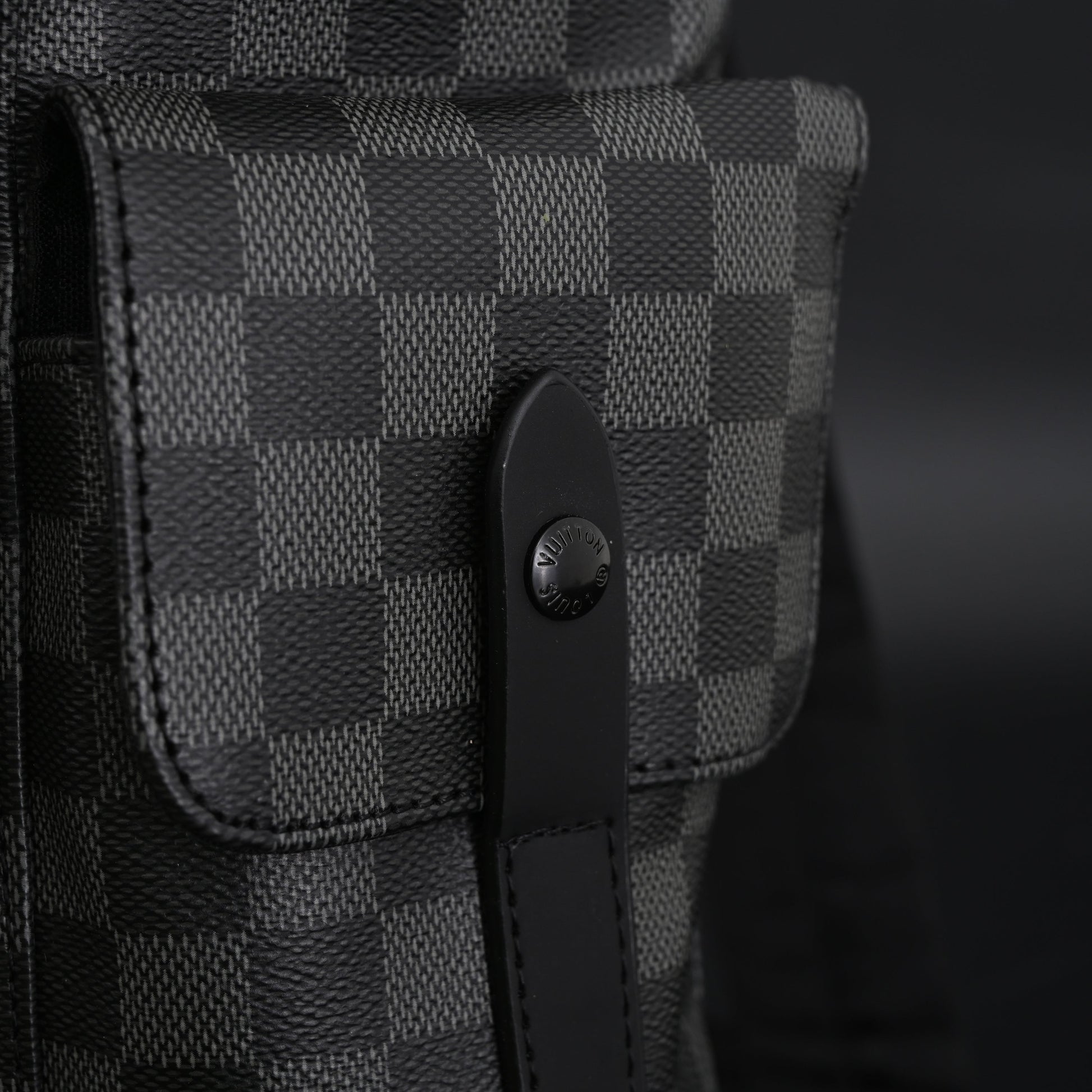 Louis Vuitton Michael Backpack in Damier Graphite Canvas