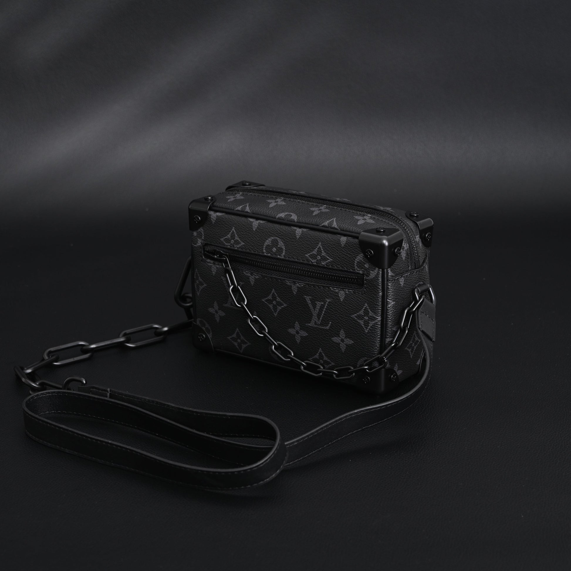 Louis Vuitton Utility Crossbody Bag Monogram Eclipse