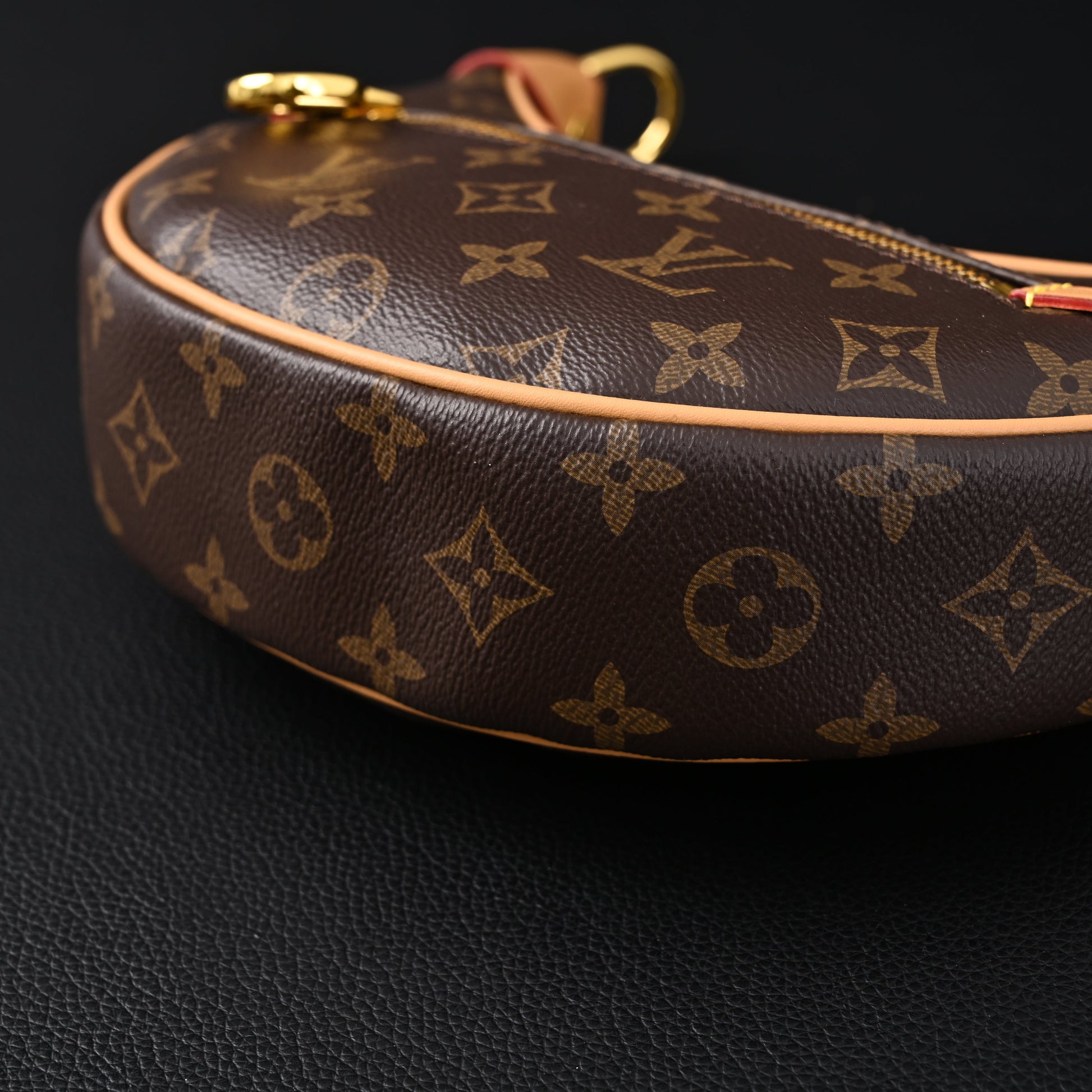 Louis Vuitton Loop Bag – Monogram Canvas with Gold Chain