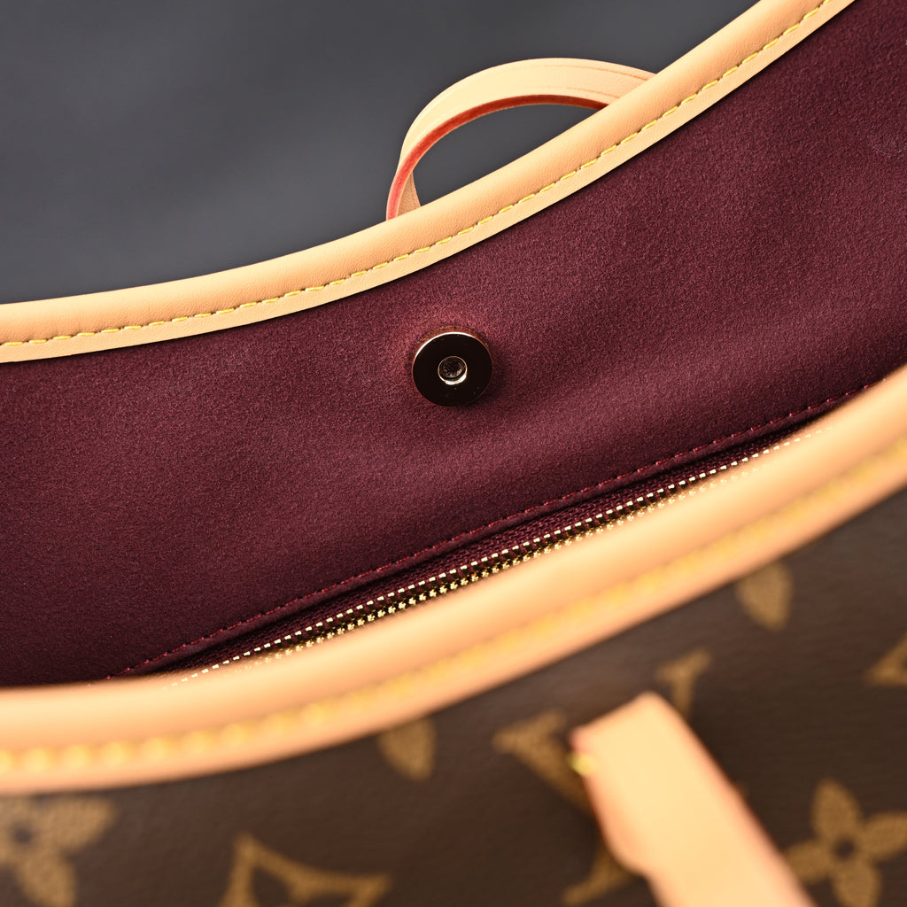 Louis Vuitton Neo Noé Bucket Bag – Monogram Canvas with Bordeaux Interior