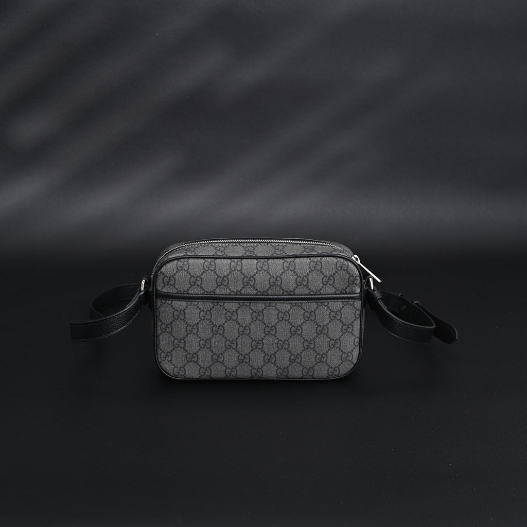 Gucci Ophidia GG Supreme Belt Bag – Black/Grey Monogram
