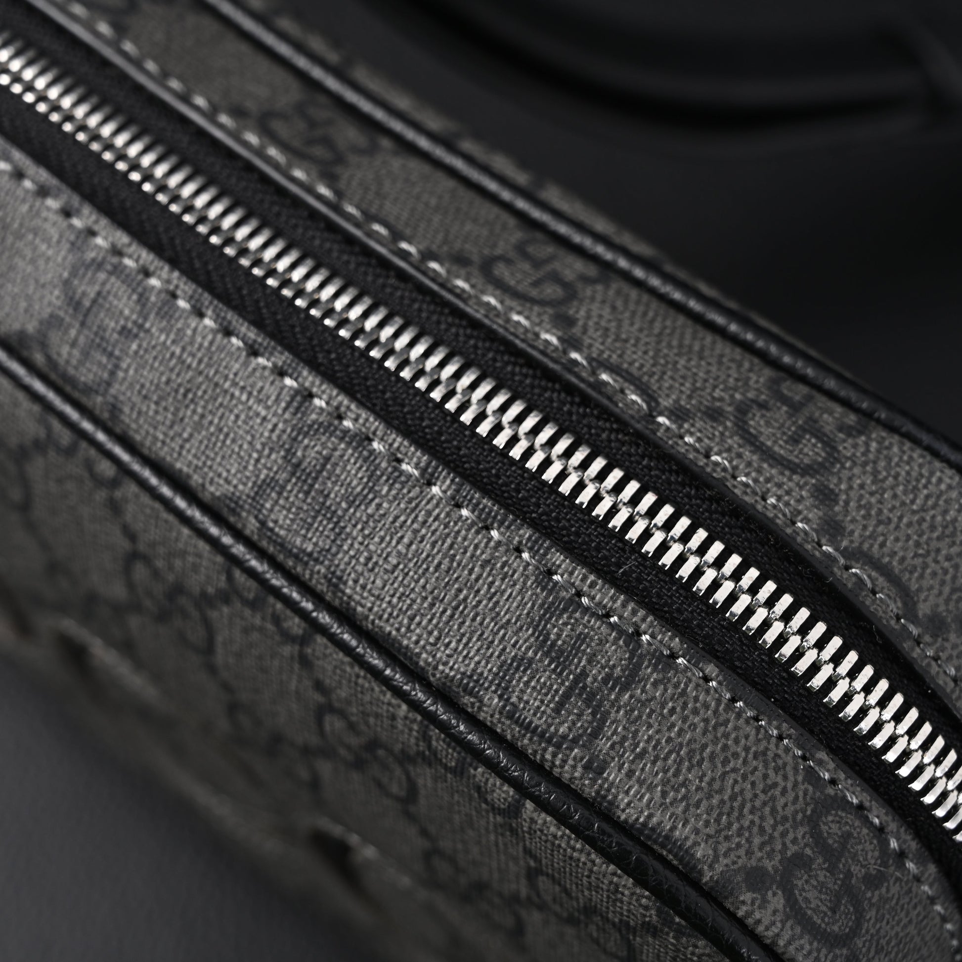 Gucci Ophidia GG Supreme Belt Bag – Black/Grey Monogram