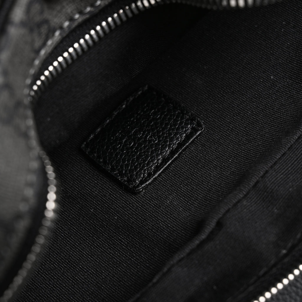 Gucci Ophidia GG Supreme Belt Bag – Black/Grey Monogram