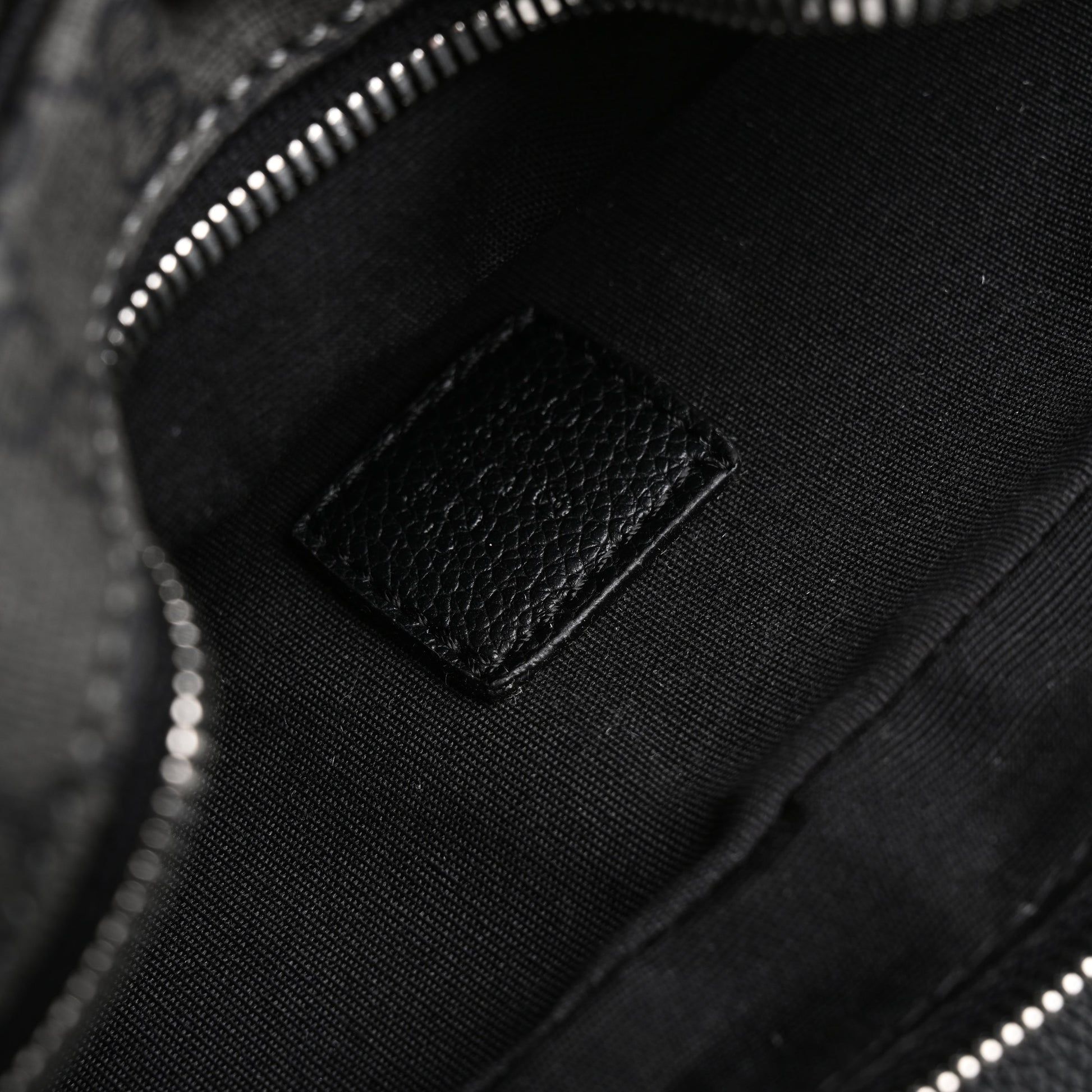 Gucci Ophidia GG Supreme Belt Bag – Black/Grey Monogram