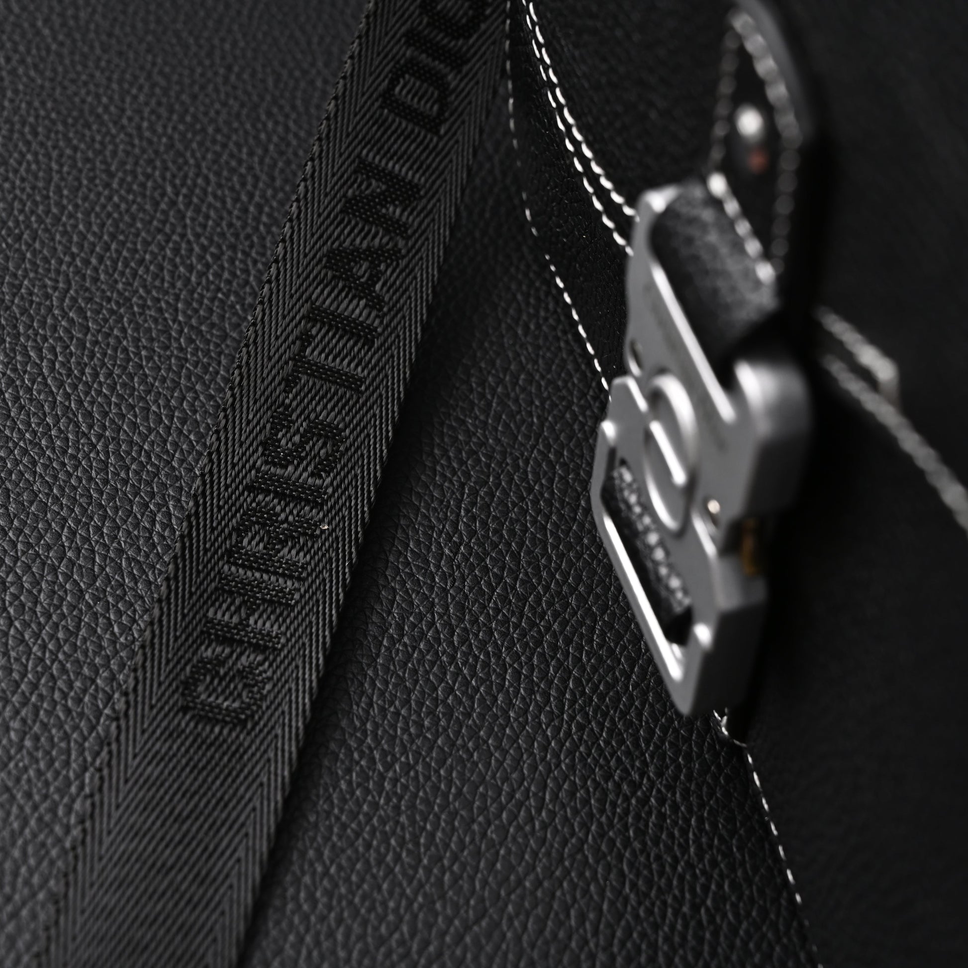 Dior Saddle Crossbody Bag – Black Grained Calfskin with Silver-Tone Hardware