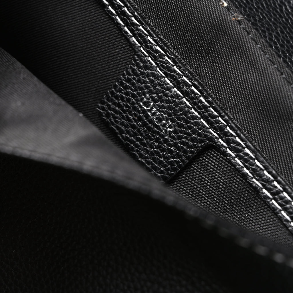 Dior Saddle Crossbody Bag – Black Grained Calfskin with Silver-Tone Hardware