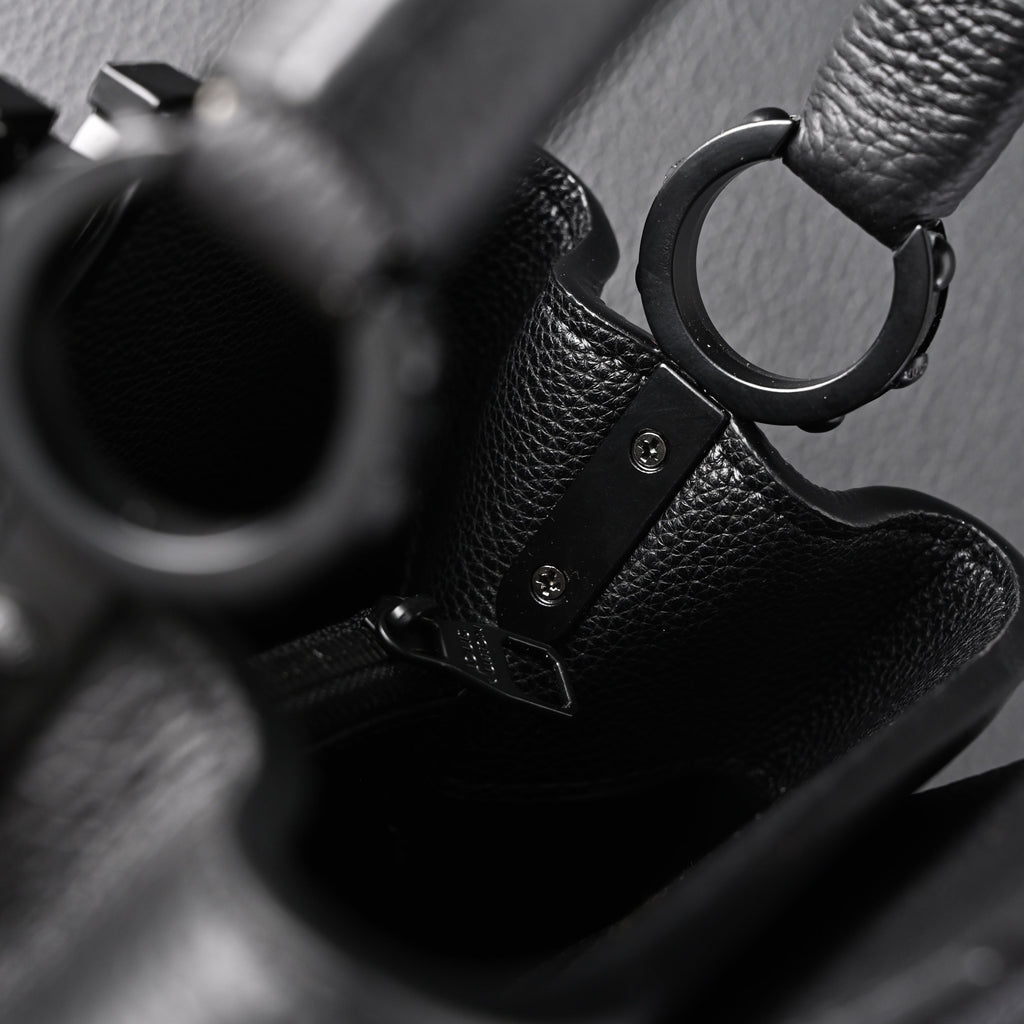 Chanel Classic Flap Bag – Black Quilted Caviar Leather with Gold-Tone Hardware