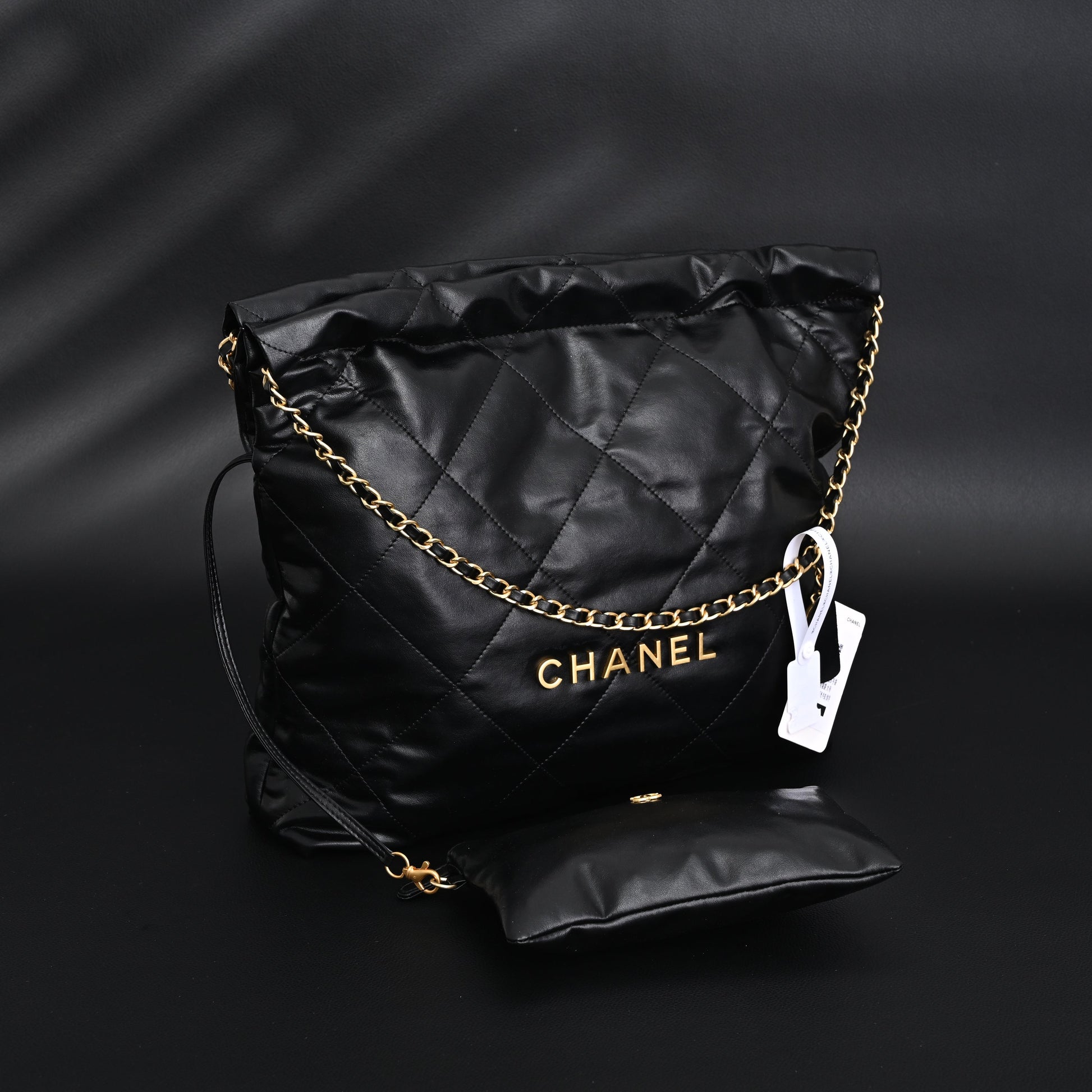 Chanel 19 Flap Bag – Black Quilted Lambskin with Gold & Ruthenium Hardware