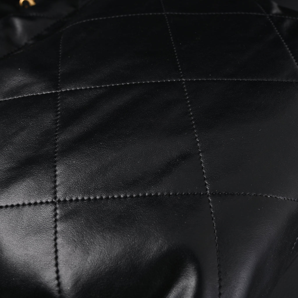 Chanel 19 Flap Bag – Black Quilted Lambskin with Gold & Ruthenium Hardware