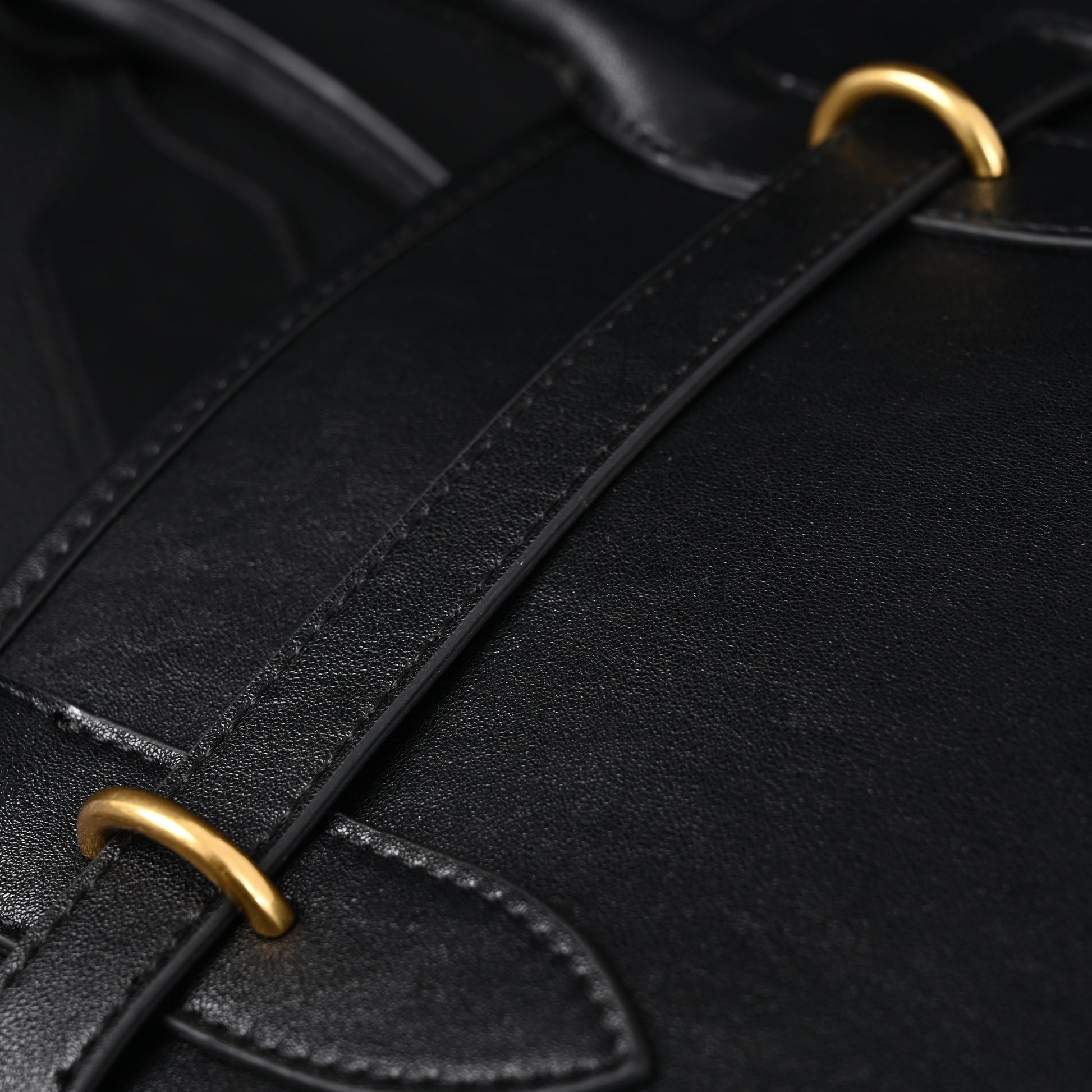 Miu Miu Leather Tote Bag – Classic Black