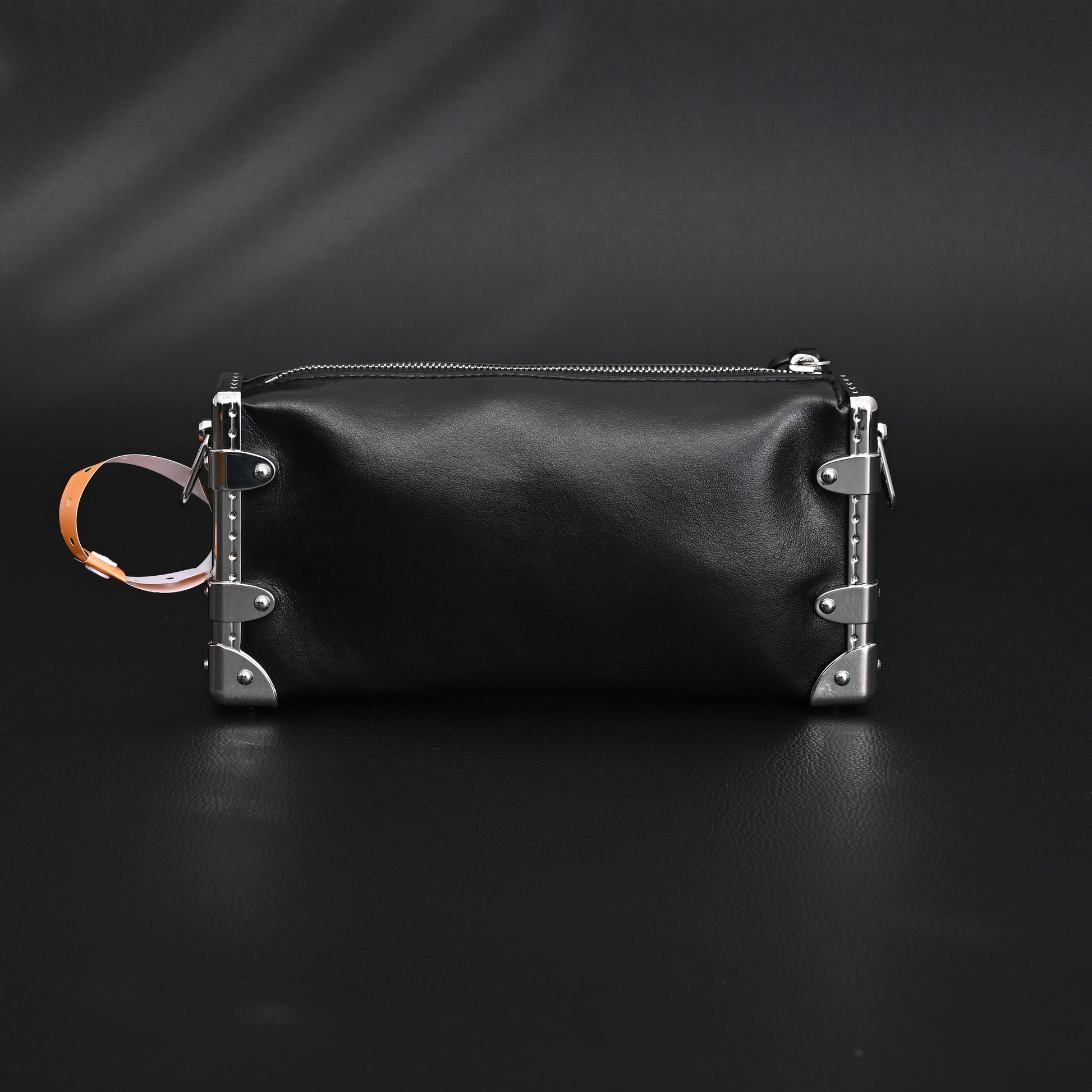 Louis Vuitton Soft Trunk Monogram Black Leather Crossbody Bag