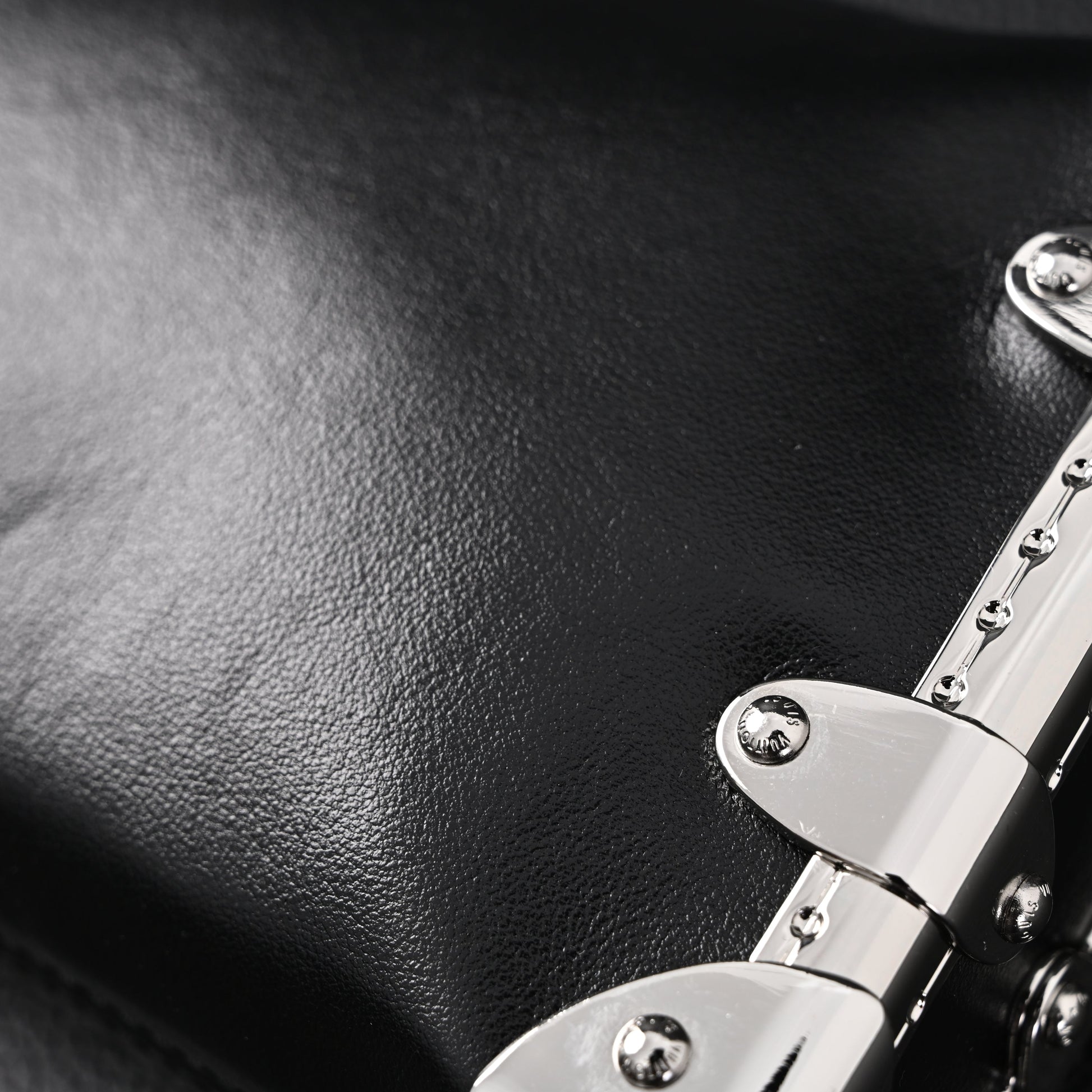 Louis Vuitton Soft Trunk Monogram Black Leather Crossbody Bag