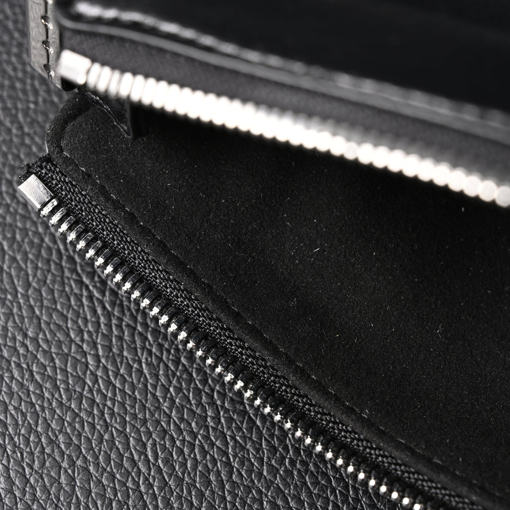 Louis Vuitton Soft Trunk Monogram Black Leather Crossbody Bag