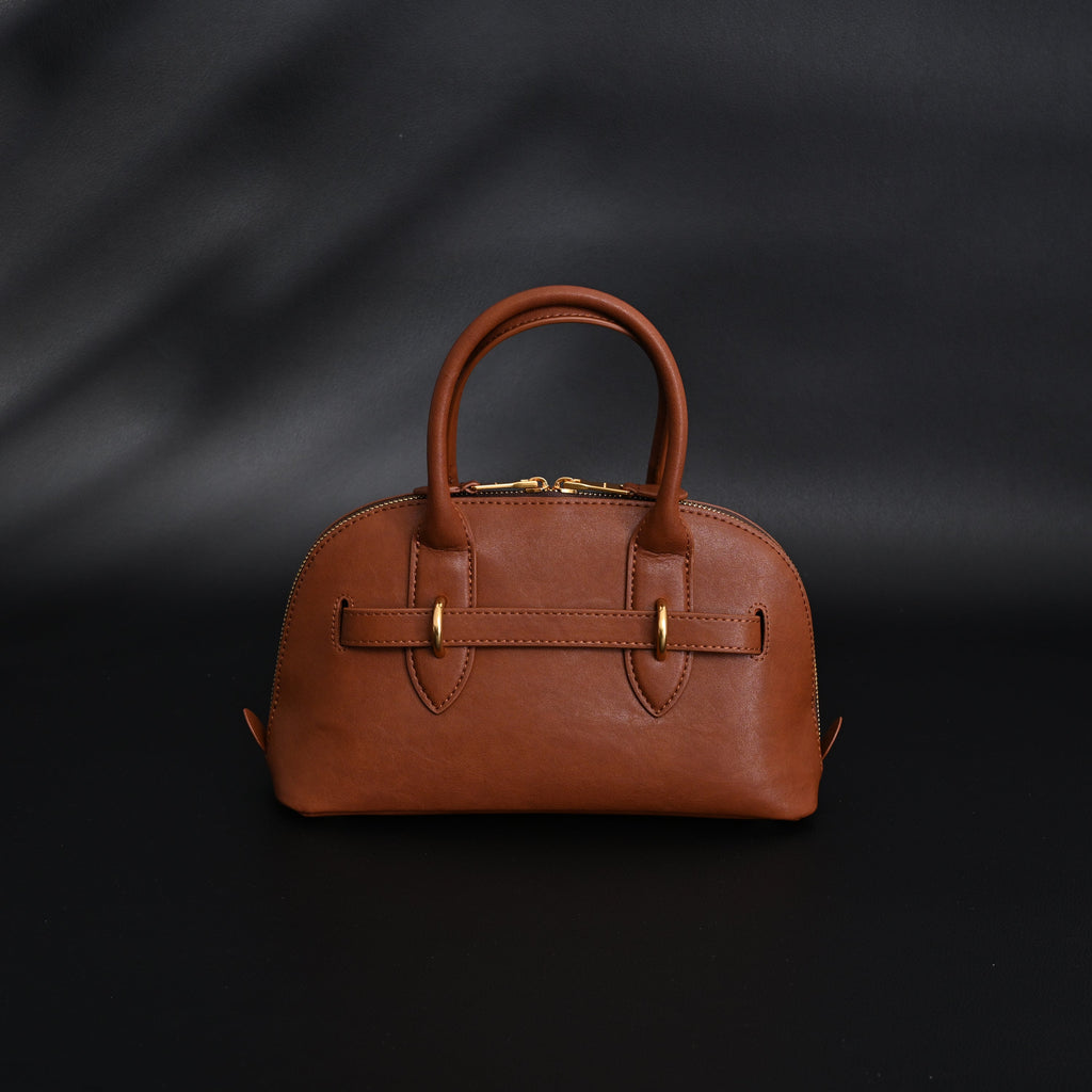 Gucci Horsebit 1955 Brown Leather Top Handle Bag