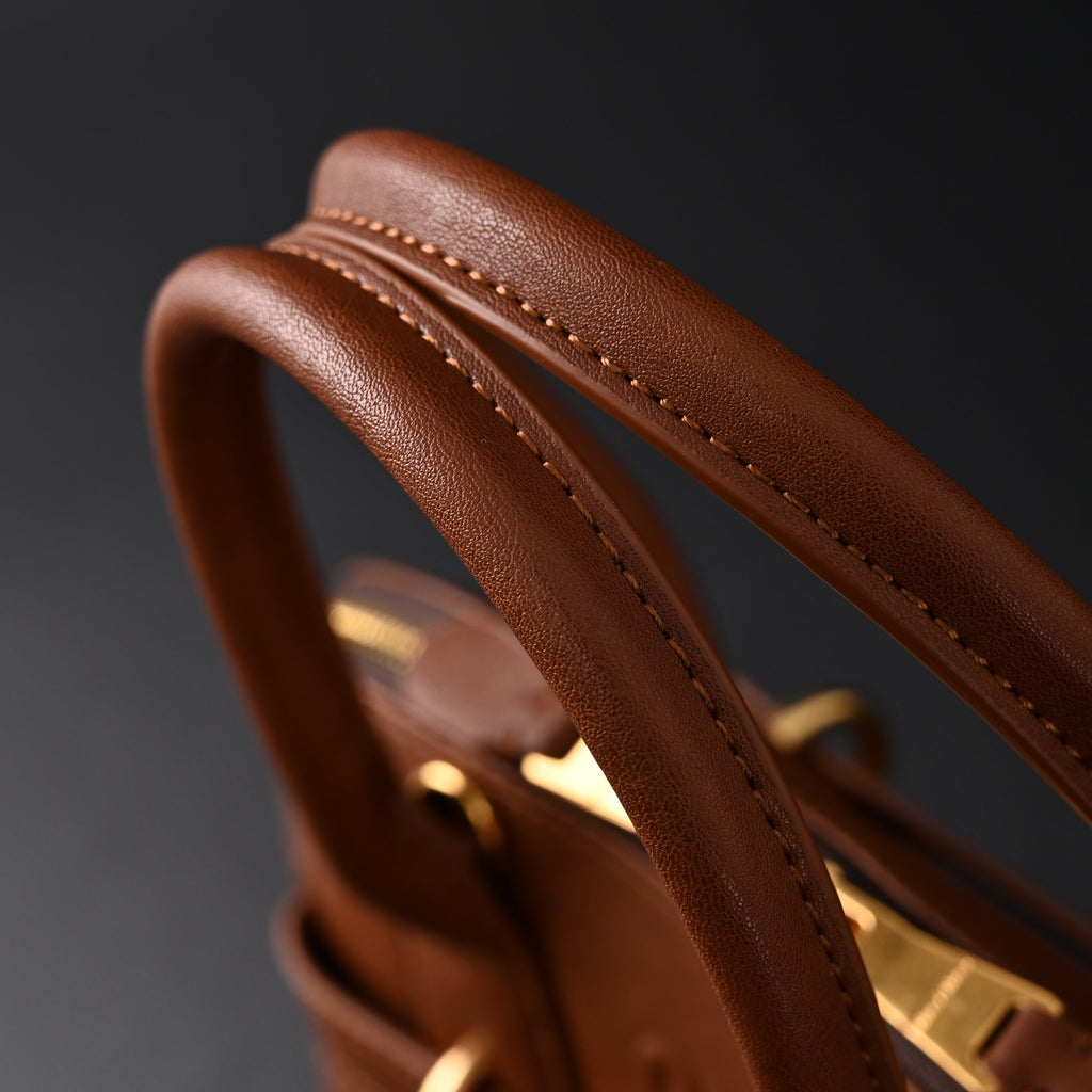 Gucci Horsebit 1955 Brown Leather Top Handle Bag