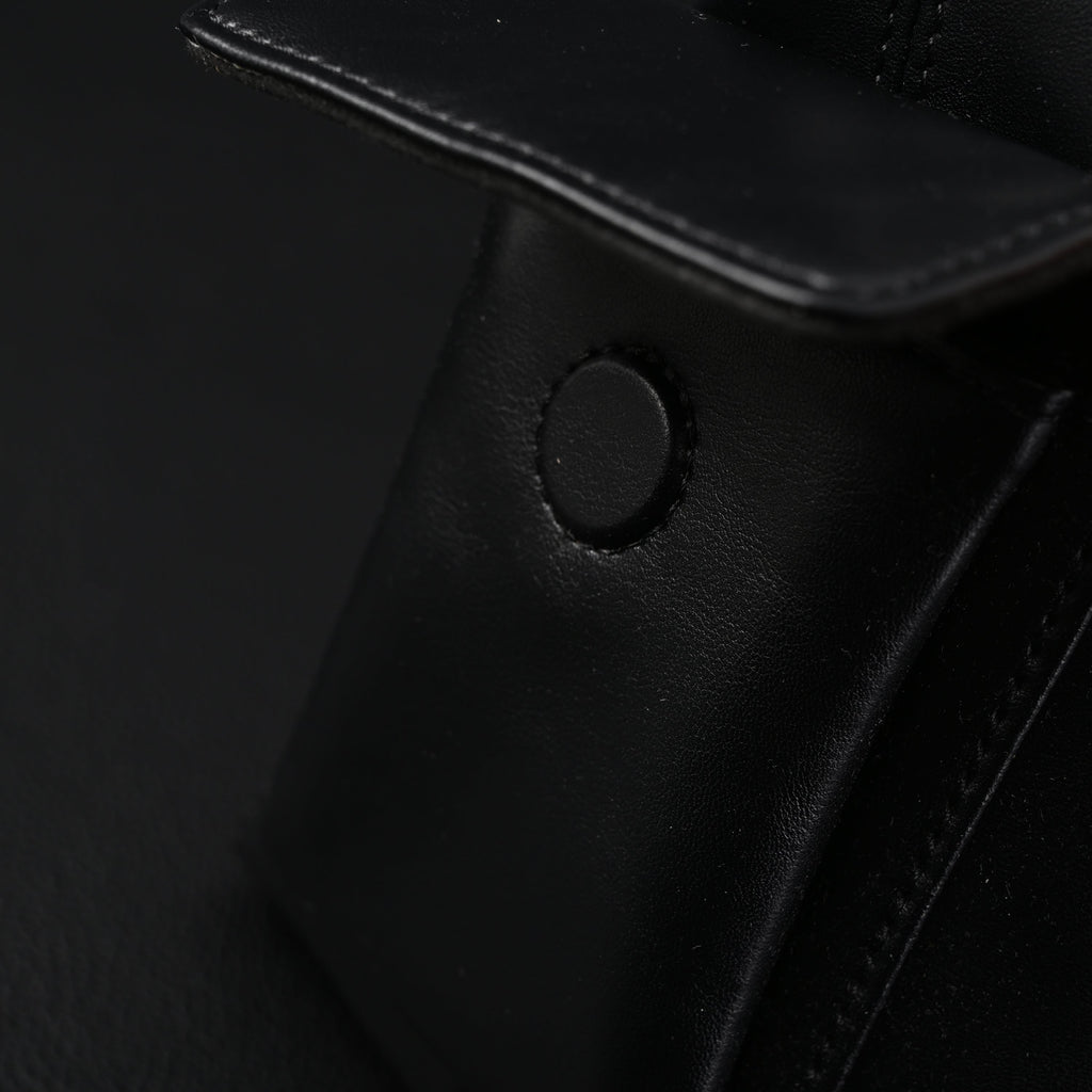 Louis Vuitton Montaigne Black Mahina Leather Shoulder Bag