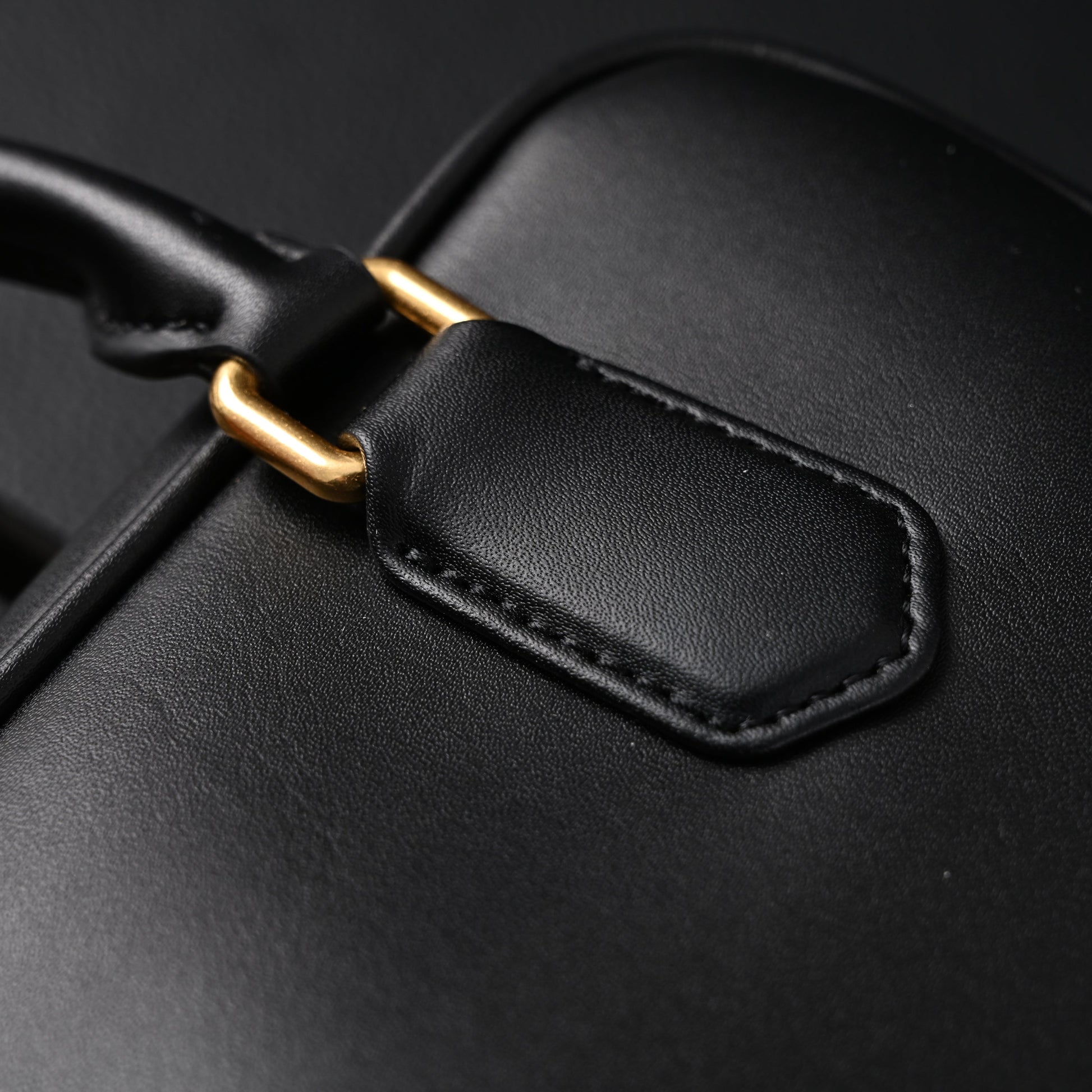 Miu Miu Leather Top Handle Satchel – Classic Black