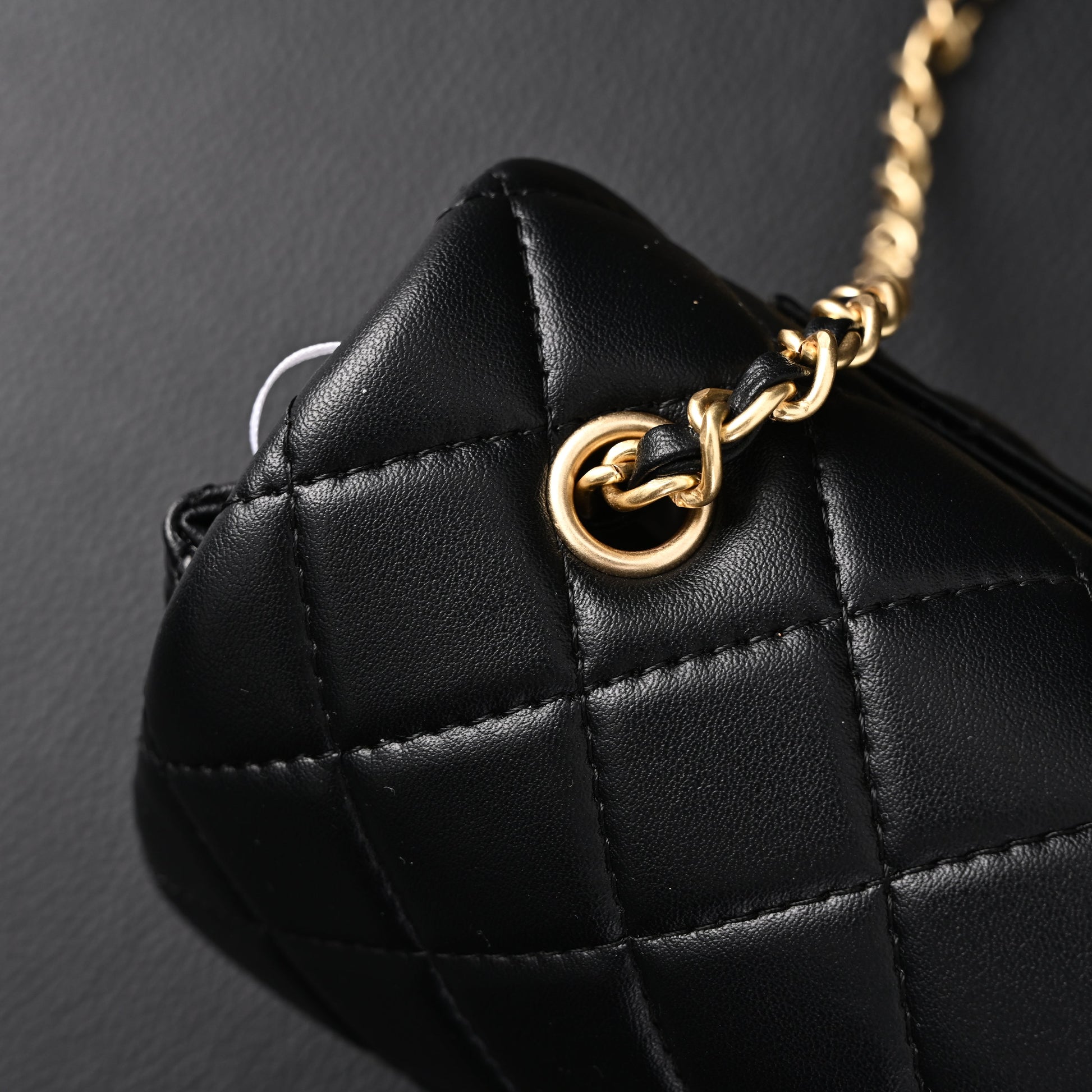 Chanel Classic Flap Mini Bag – Black Quilted Lambskin with Gold-Tone Hardware