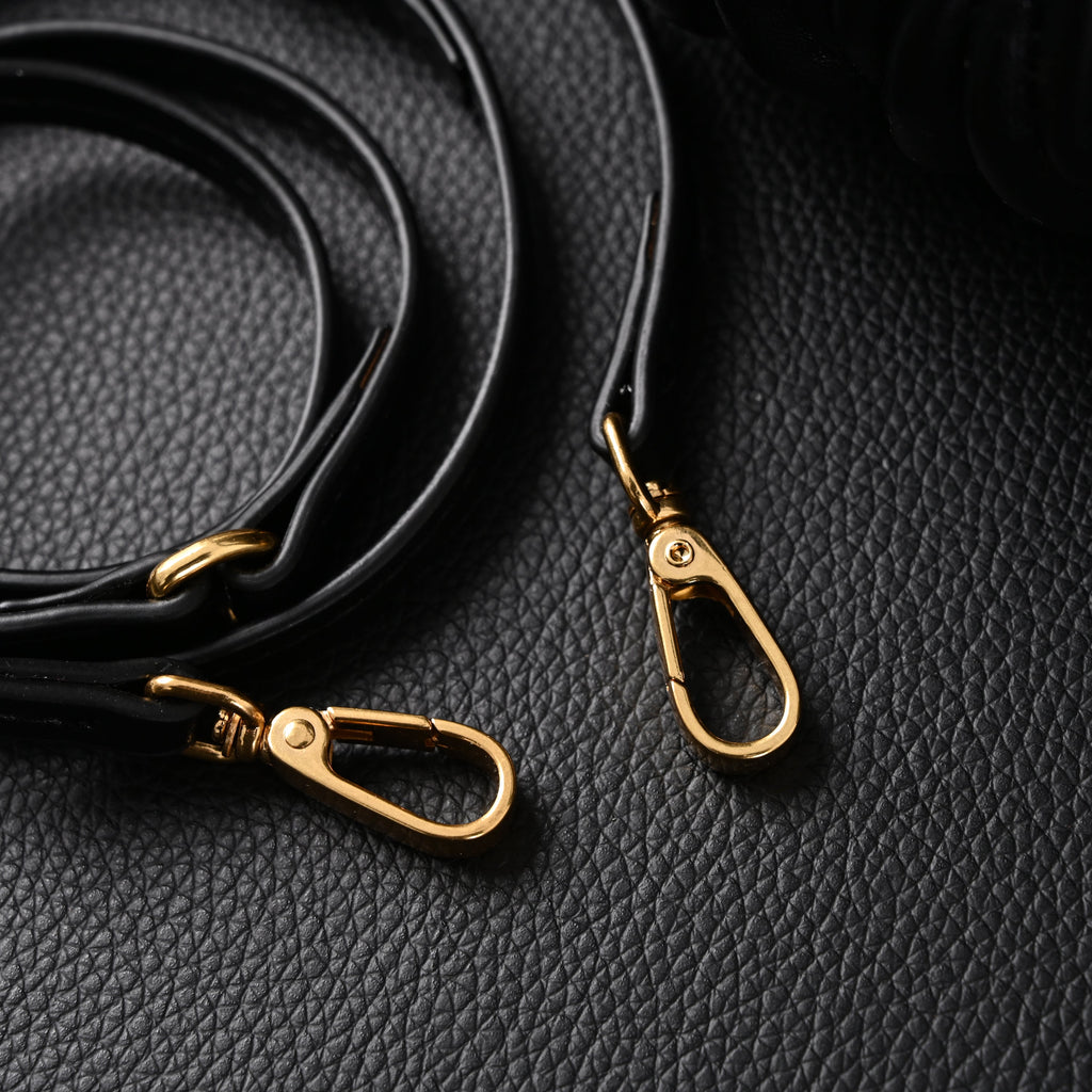 Miu Miu Matelassé Leather Hobo Bag – Black with Gold Hardware