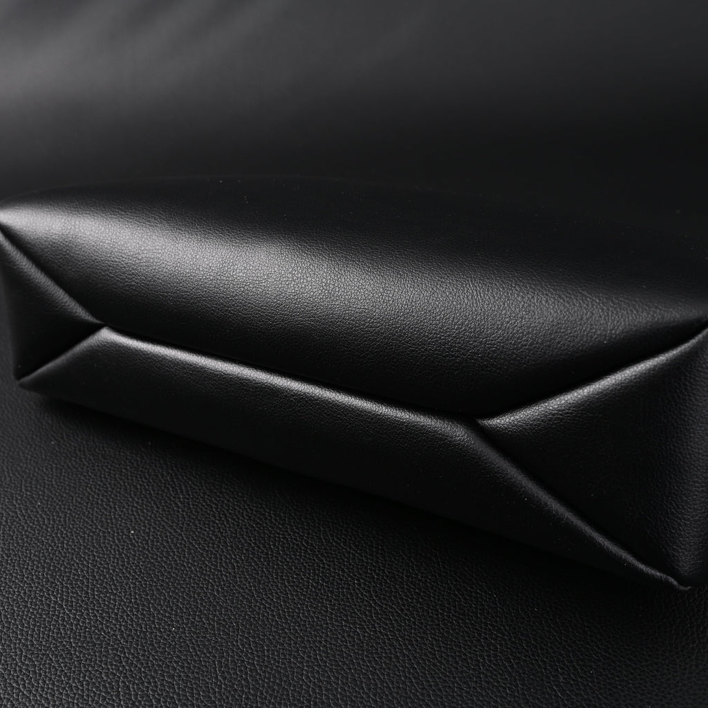 Prada Cleo Black Brushed Leather Shoulder Bag