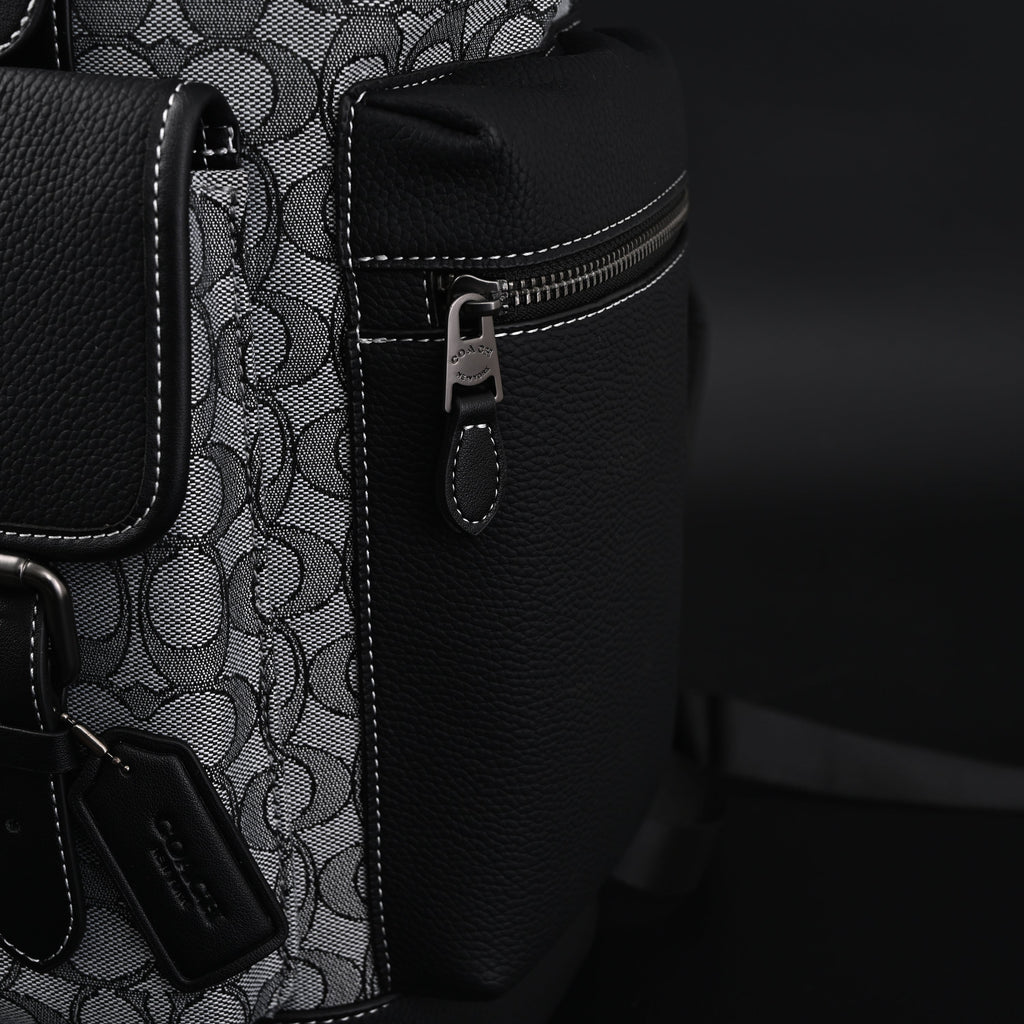 Coach CH Sprint Backpack – Signature Canvas & Leather