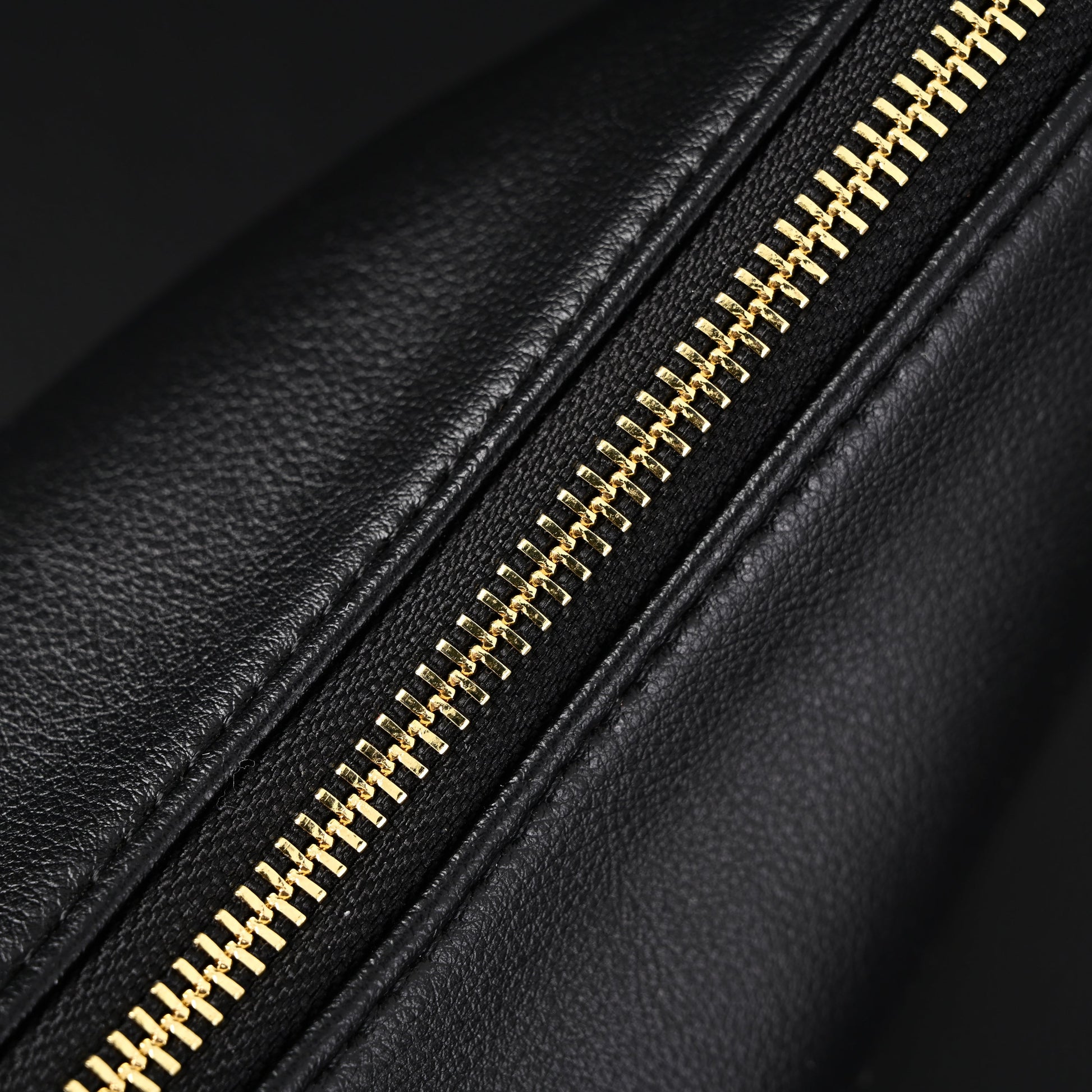 Prada Cleo Black Brushed Leather Shoulder Bag