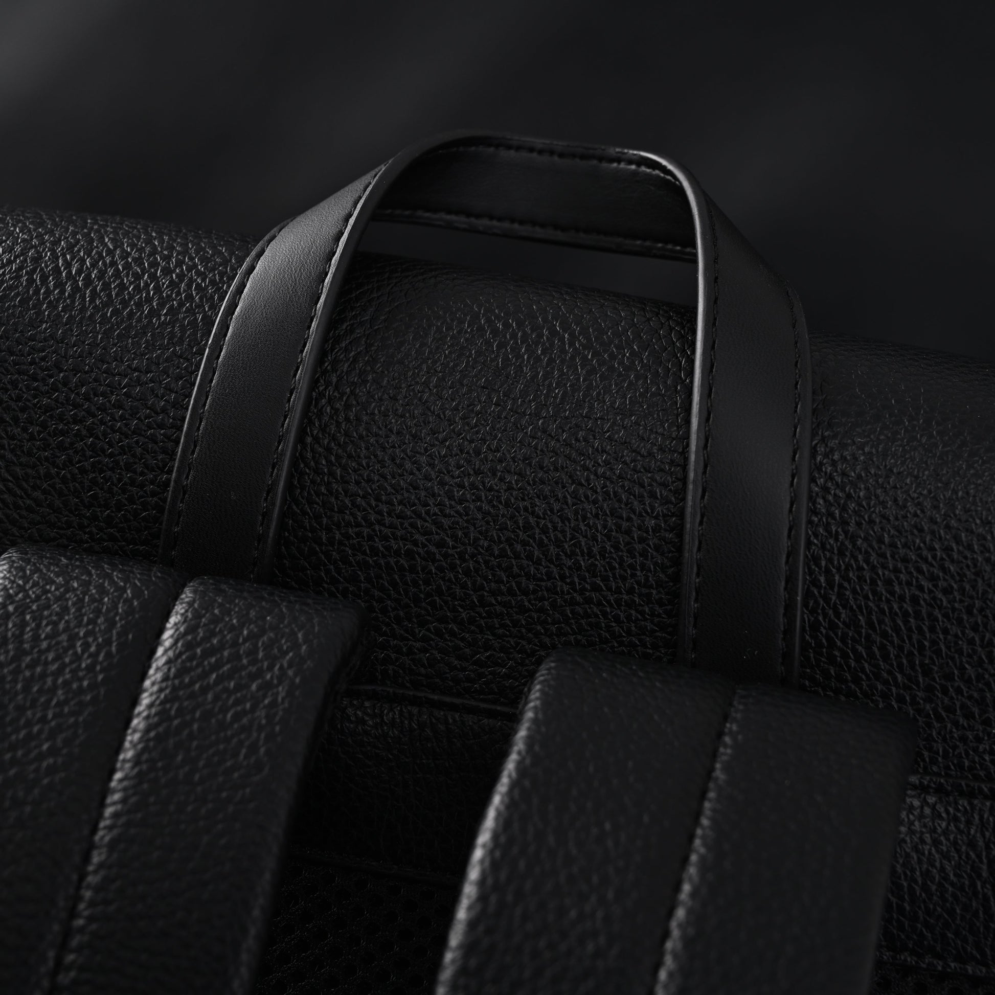 Coach Men’s Leather Backpack – Black Signature Canvas