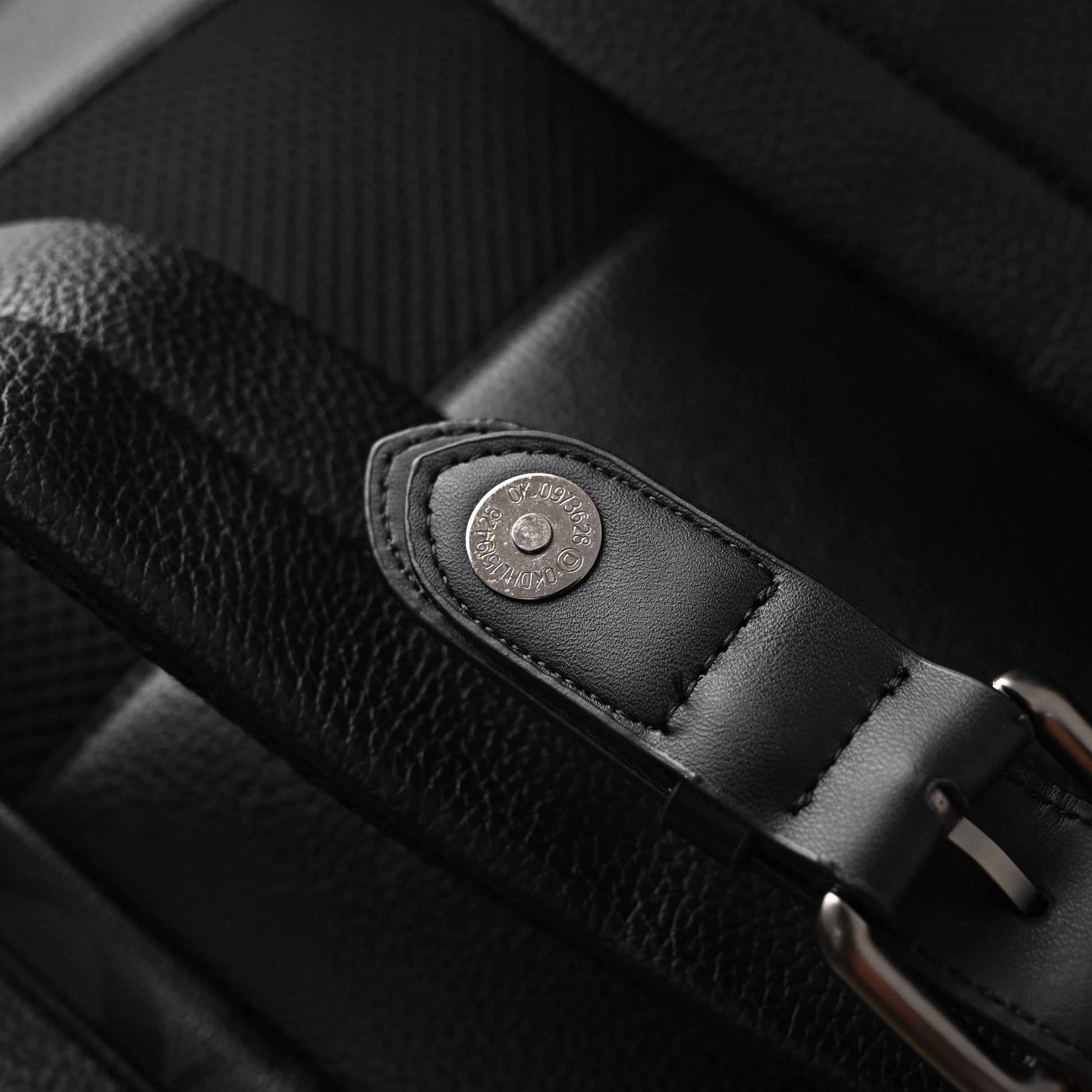 Coach Men’s Leather Backpack – Black Signature Canvas