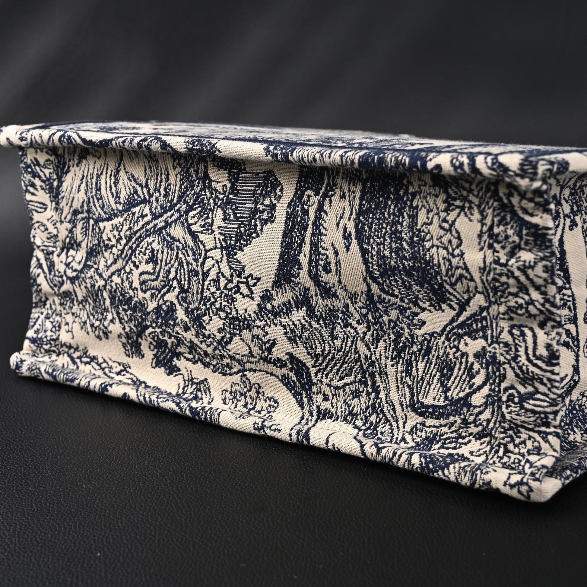 Dior Book Tote Bag – Blue Toile de Jouy Embroidery