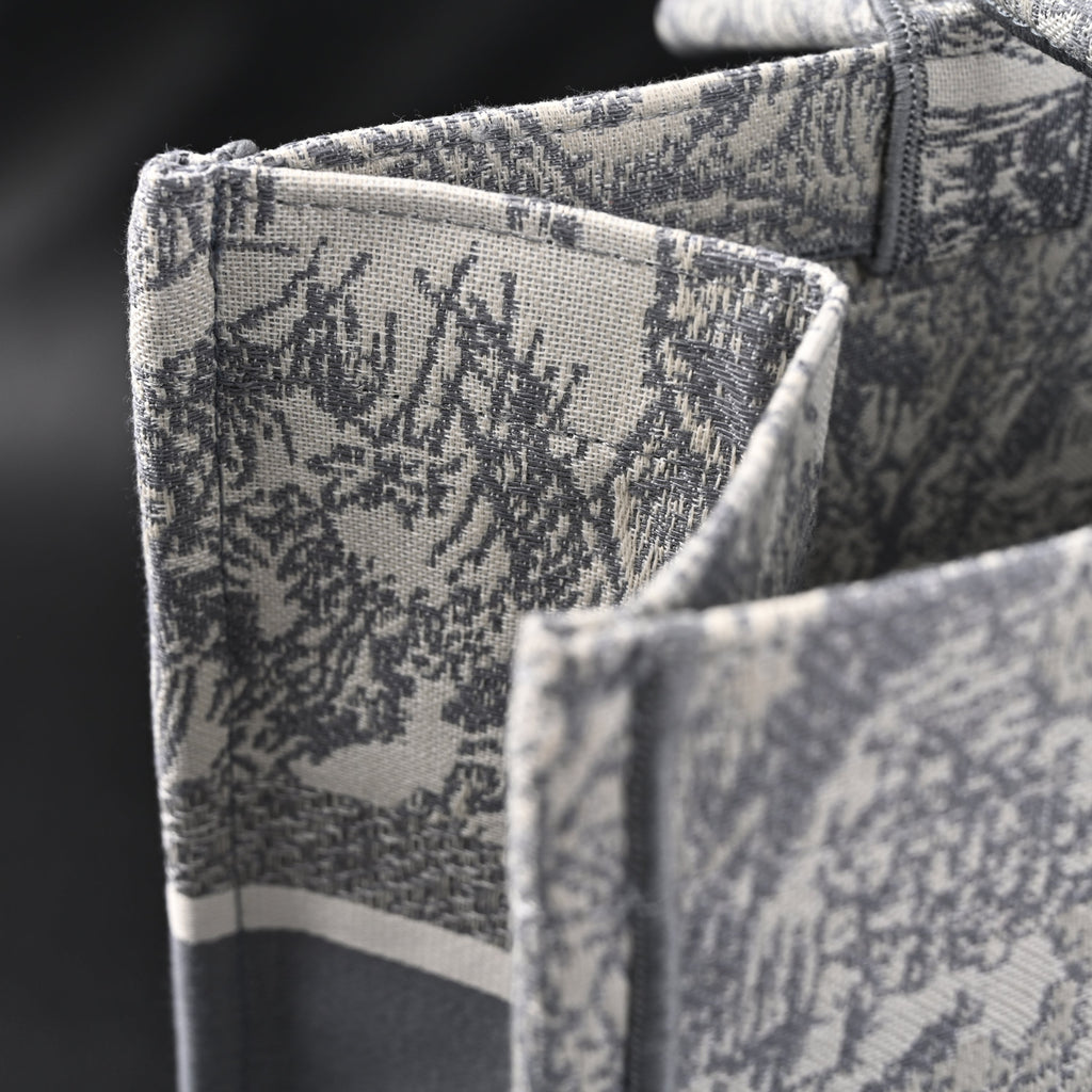 Christian Dior Large Book Tote – Toile de Jouy Embroidery