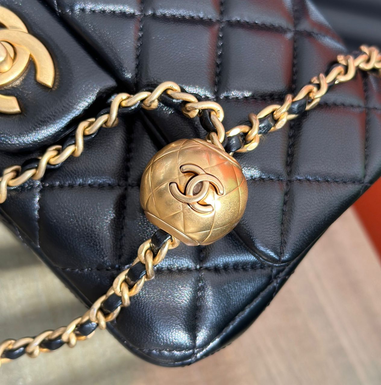 Chanel pearl crush mini Flap Bag