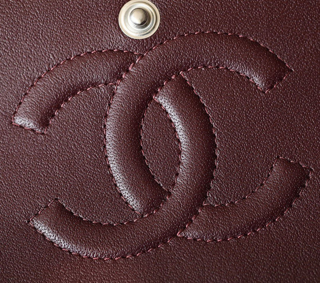 Chanel timeless classic Flap bag silver hardware