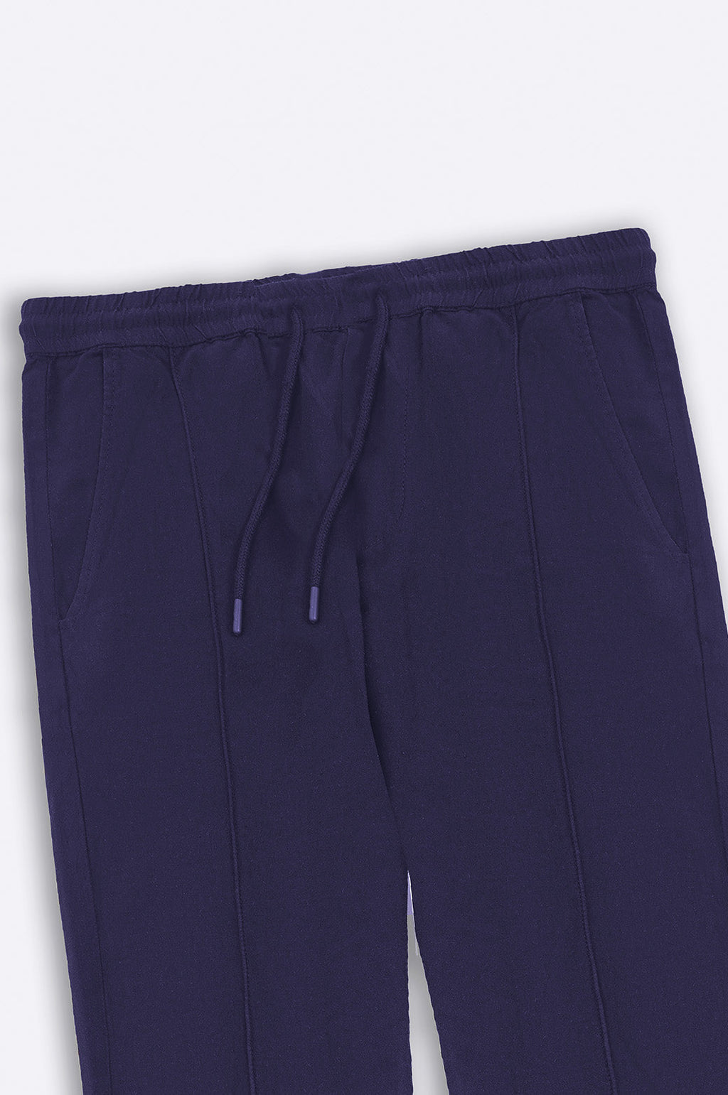 Navy Soft Relaxed Fit Linen Pants with Pleat Detail – Cool Havn