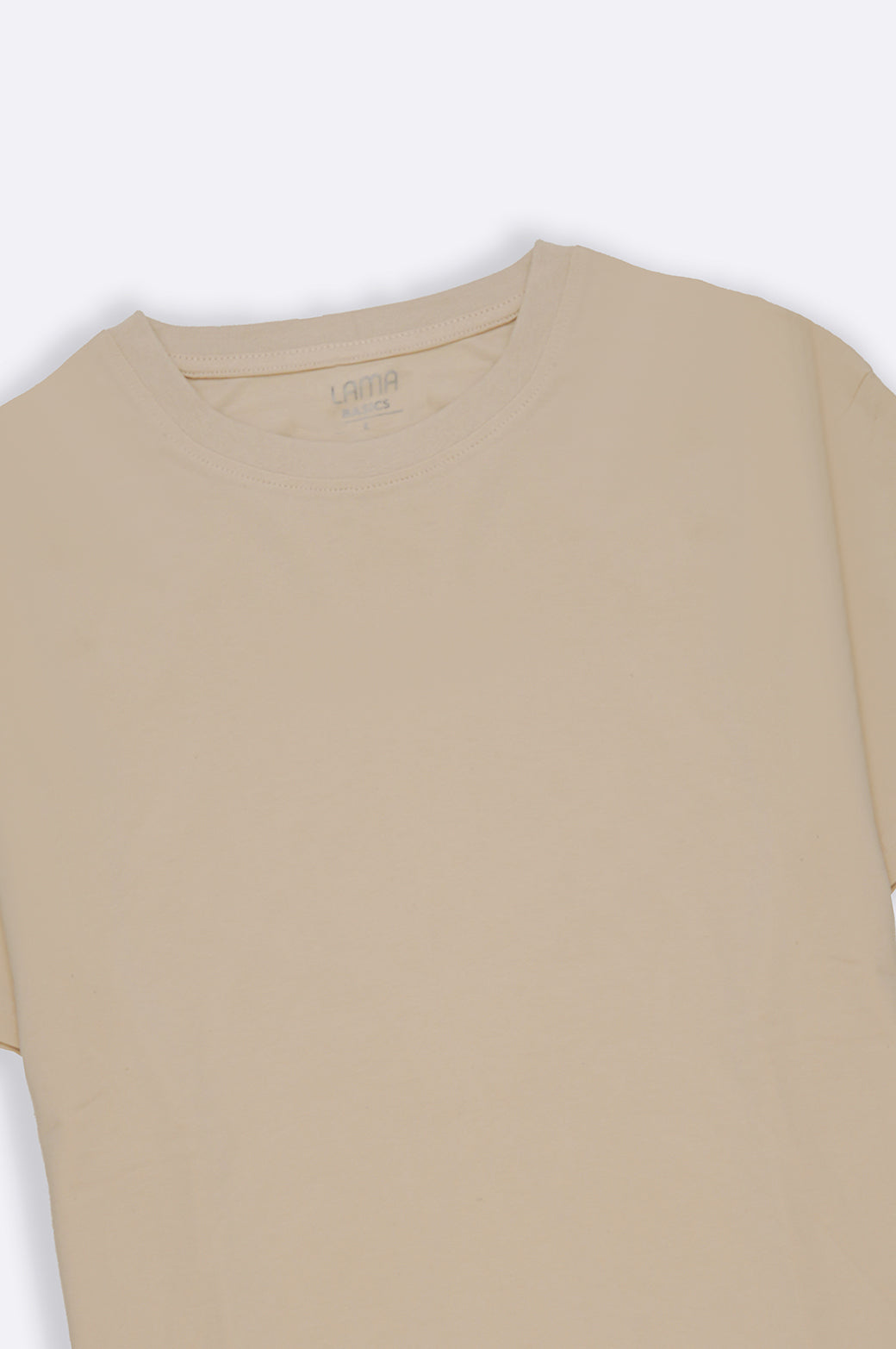 Ivory Slim Fit Soft Crew Neck Tee