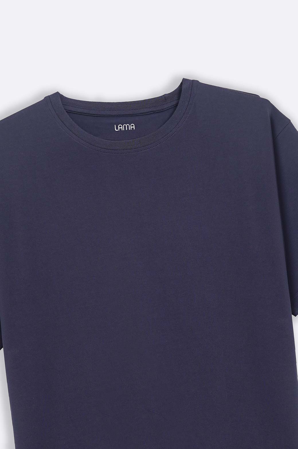 Navy Slim Fit Soft Crew Neck Tee