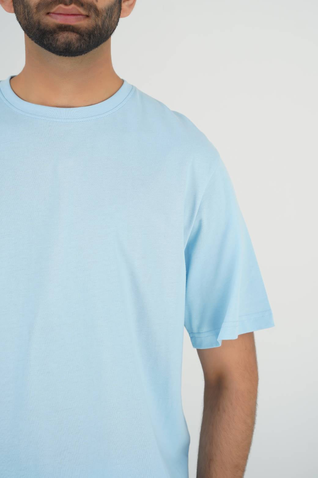 Light Blue Soft Regular Fit T-Shirt