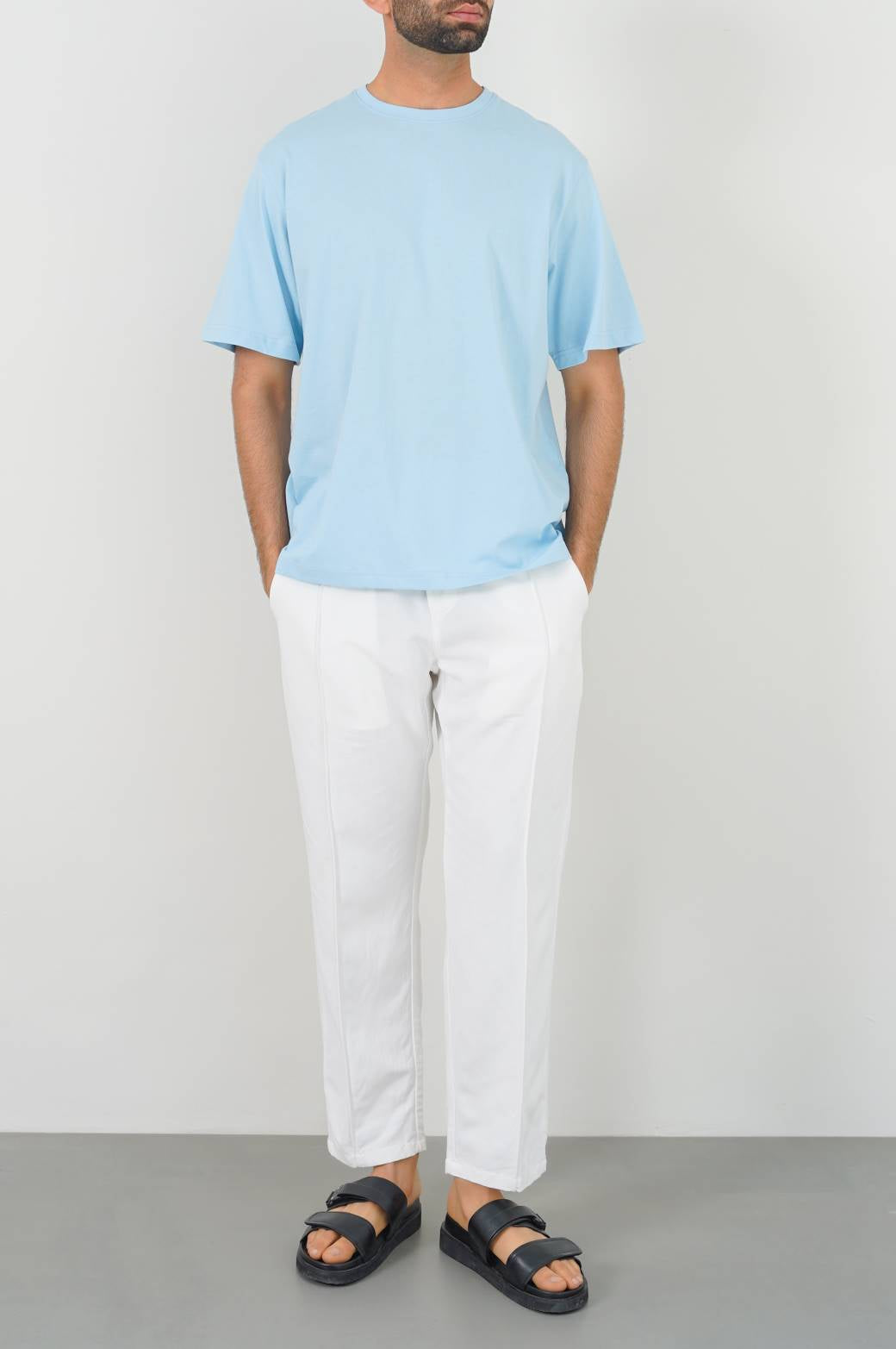 Light Blue Soft Regular Fit T-Shirt