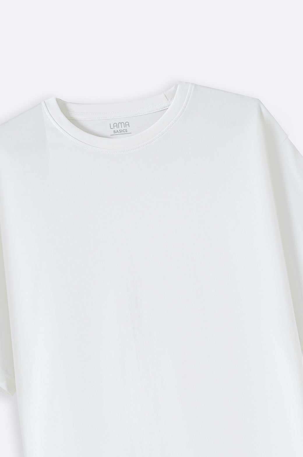 White Soft Regular Fit Round Neck T-Shirt
