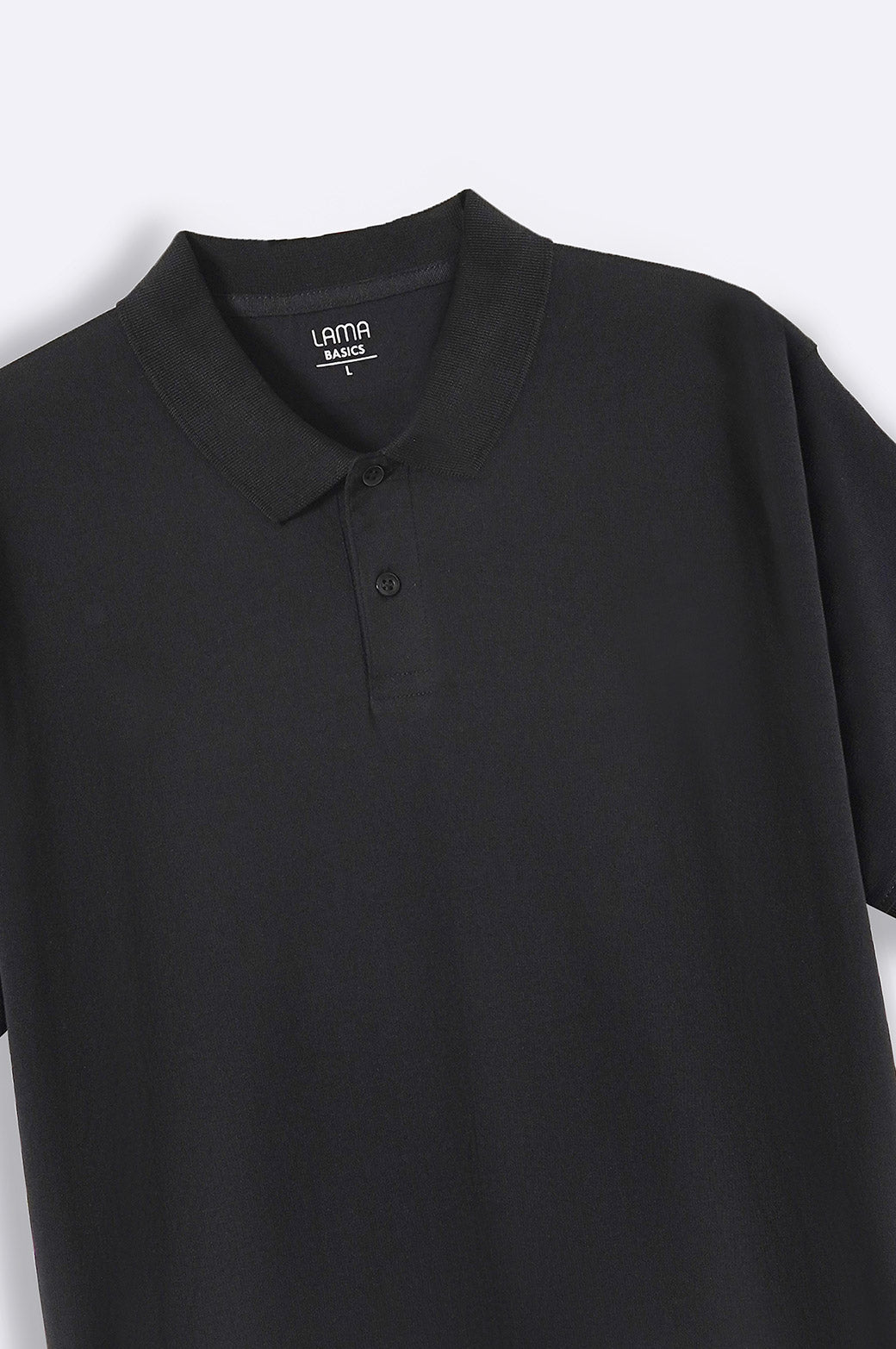 Black Soft Regular Fit Polo Shirt