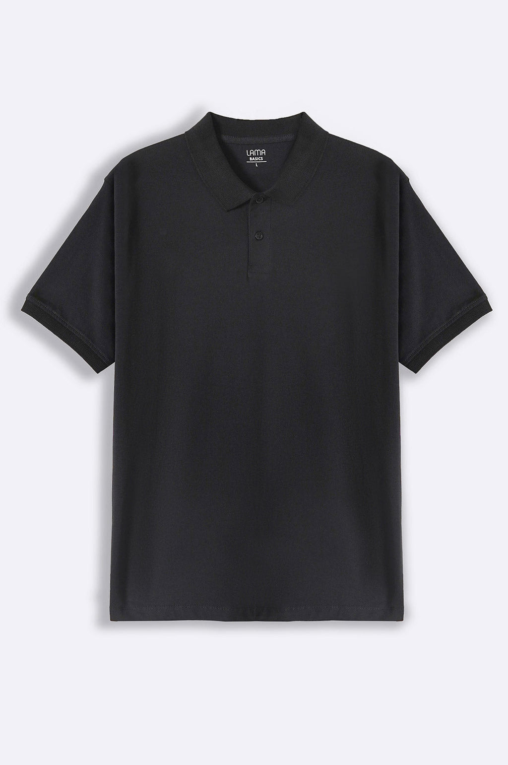 Black Soft Regular Fit Polo Shirt – Cool Havn