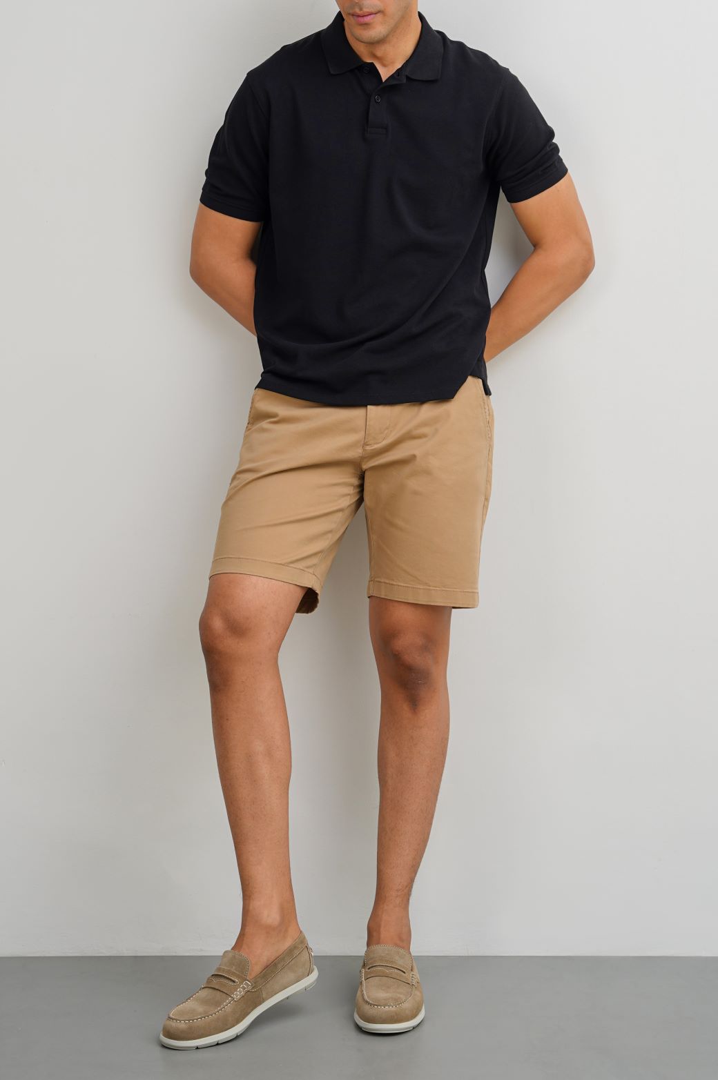 Black Soft Regular Fit Polo Shirt