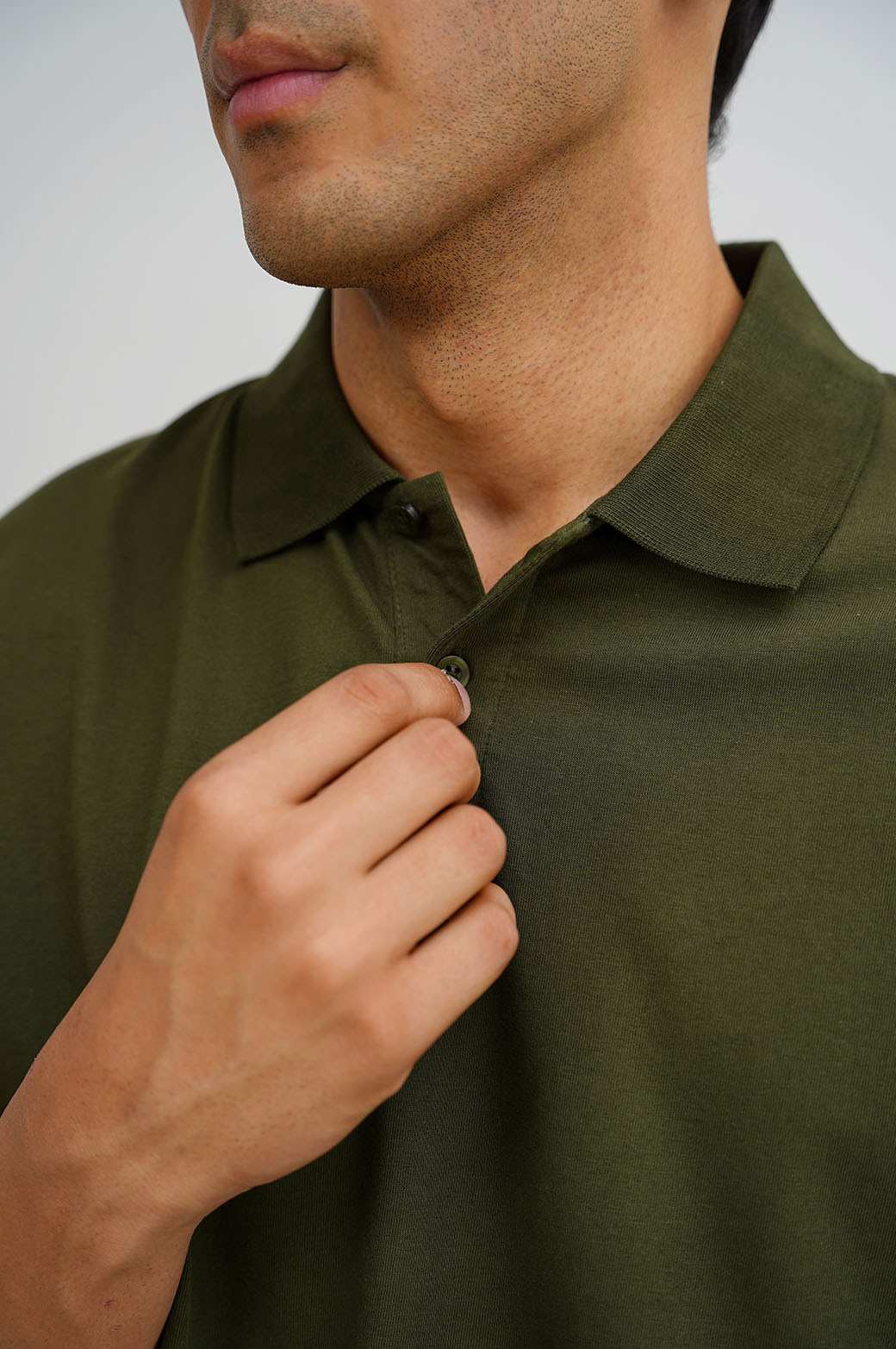 Dark Olive Soft Regular Fit Polo Shirt