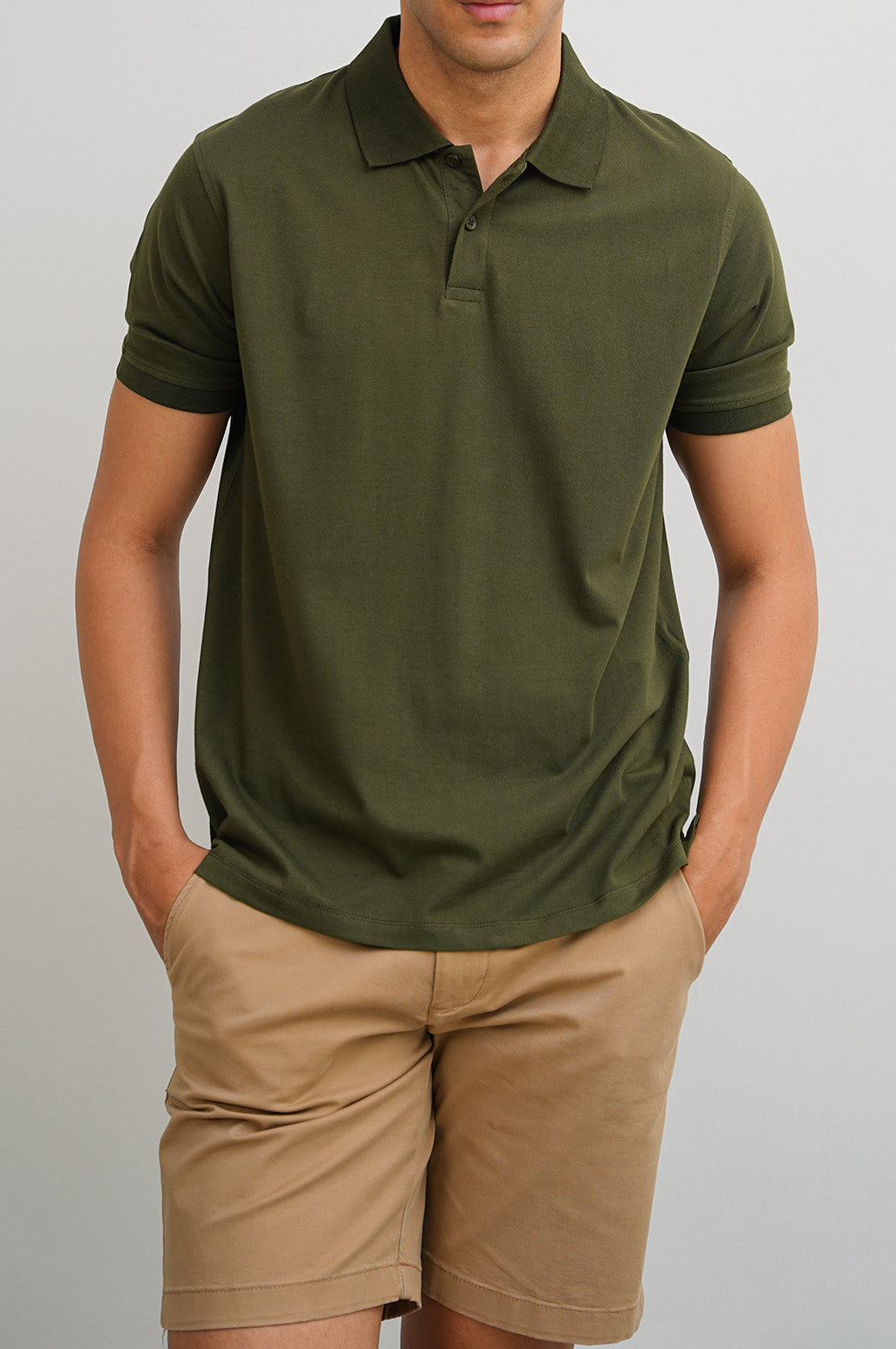 Dark Olive Soft Regular Fit Polo Shirt