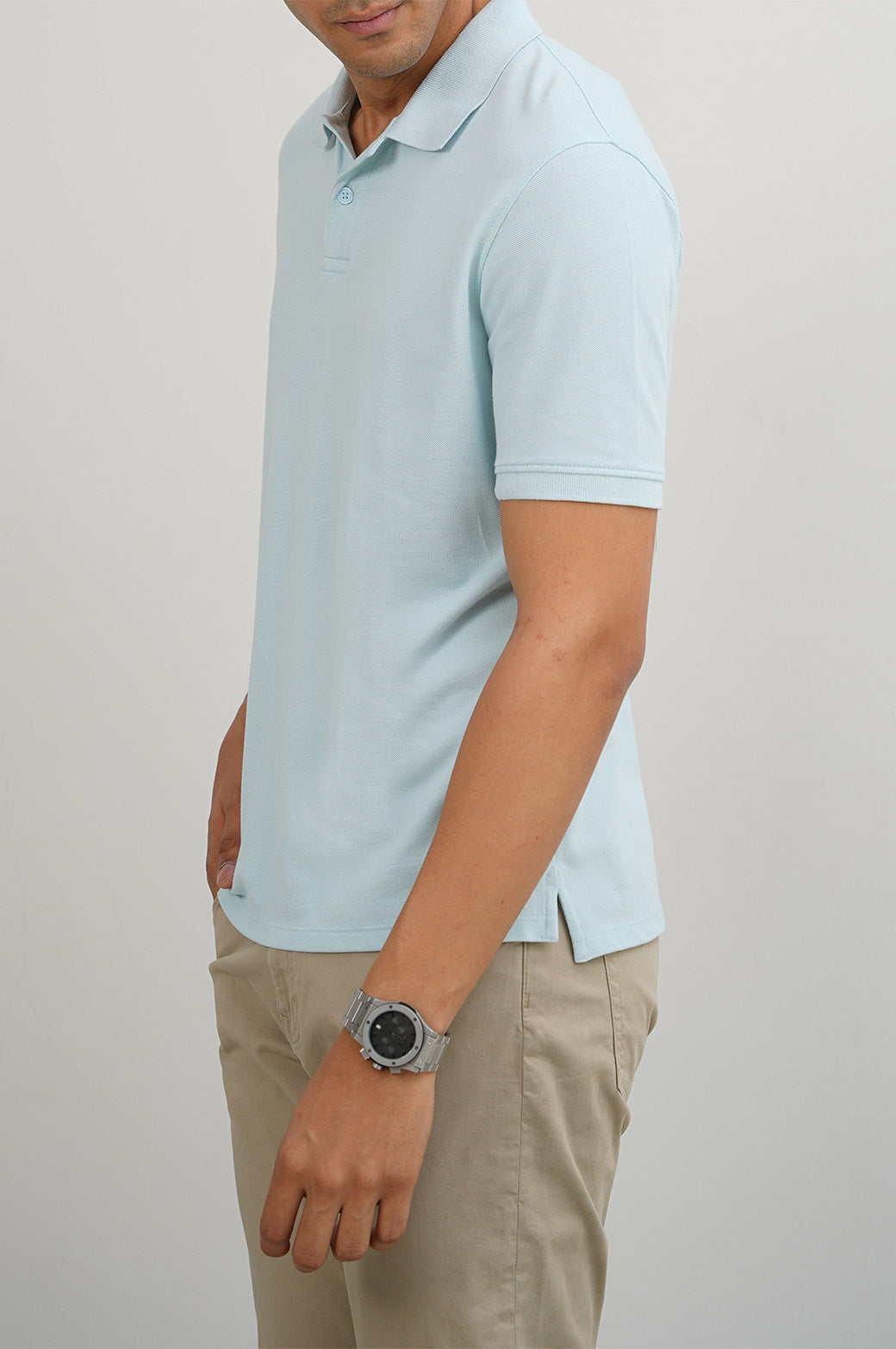 Sky Blue Soft Regular Fit Polo Shirt