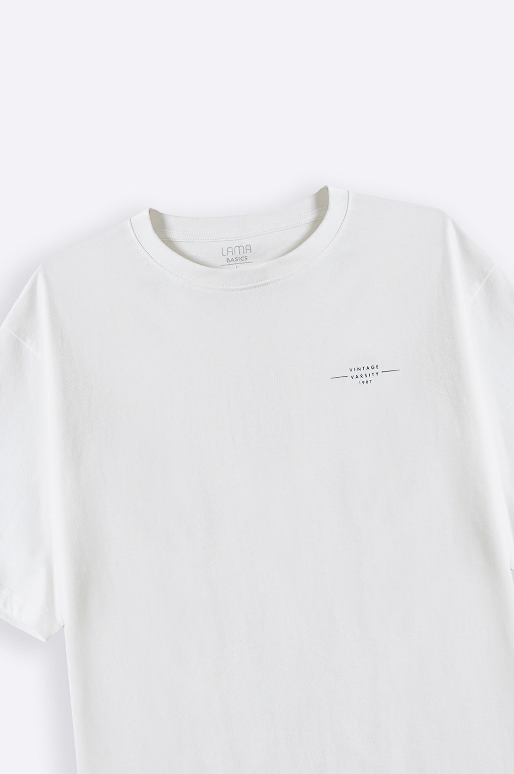 White Soft Cotton Regular Fit T-Shirt