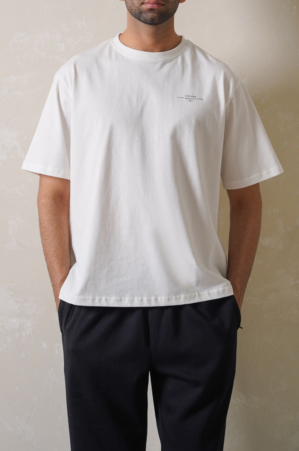 White Soft Cotton Regular Fit T-Shirt