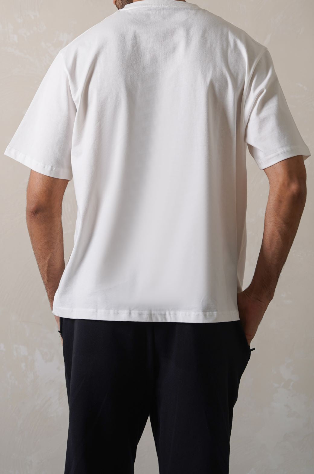 White Soft Cotton Regular Fit T-Shirt