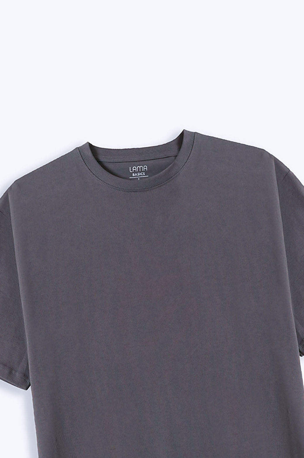 Charcoal Soft Heavy Cotton Regular Fit T-Shirt